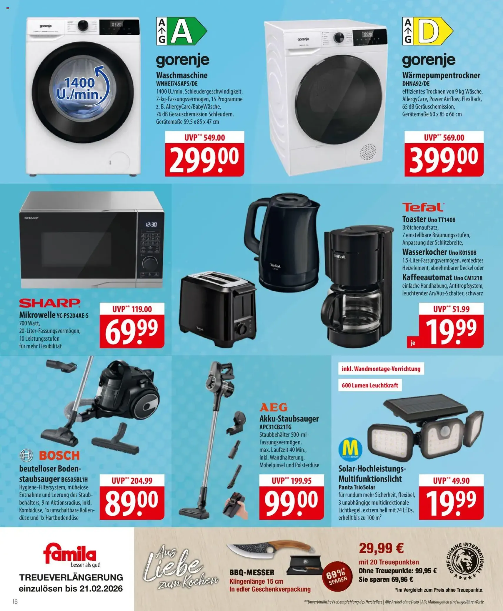 Famila Prospekt - Gültiger Prospekt ab 16.02.2026, Seite 18 von insgesamt 24
