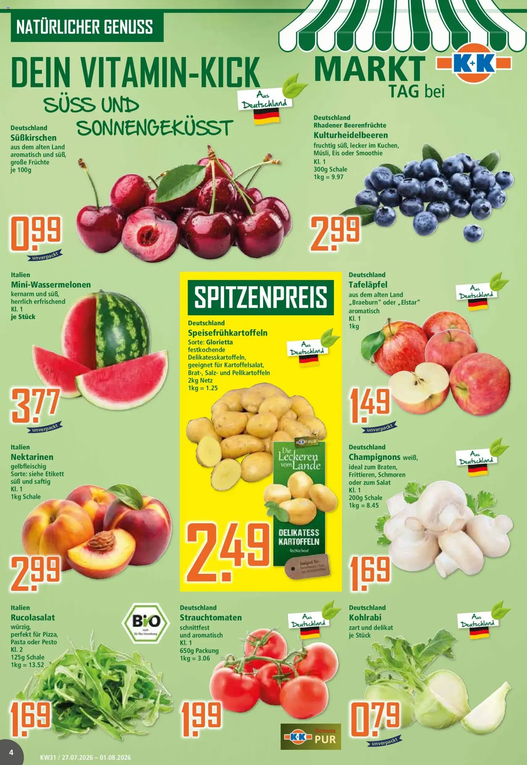 Klaas & Kock Prospekt - Gültiger Prospekt ab 27.07.2026, Seite 4 von insgesamt 12