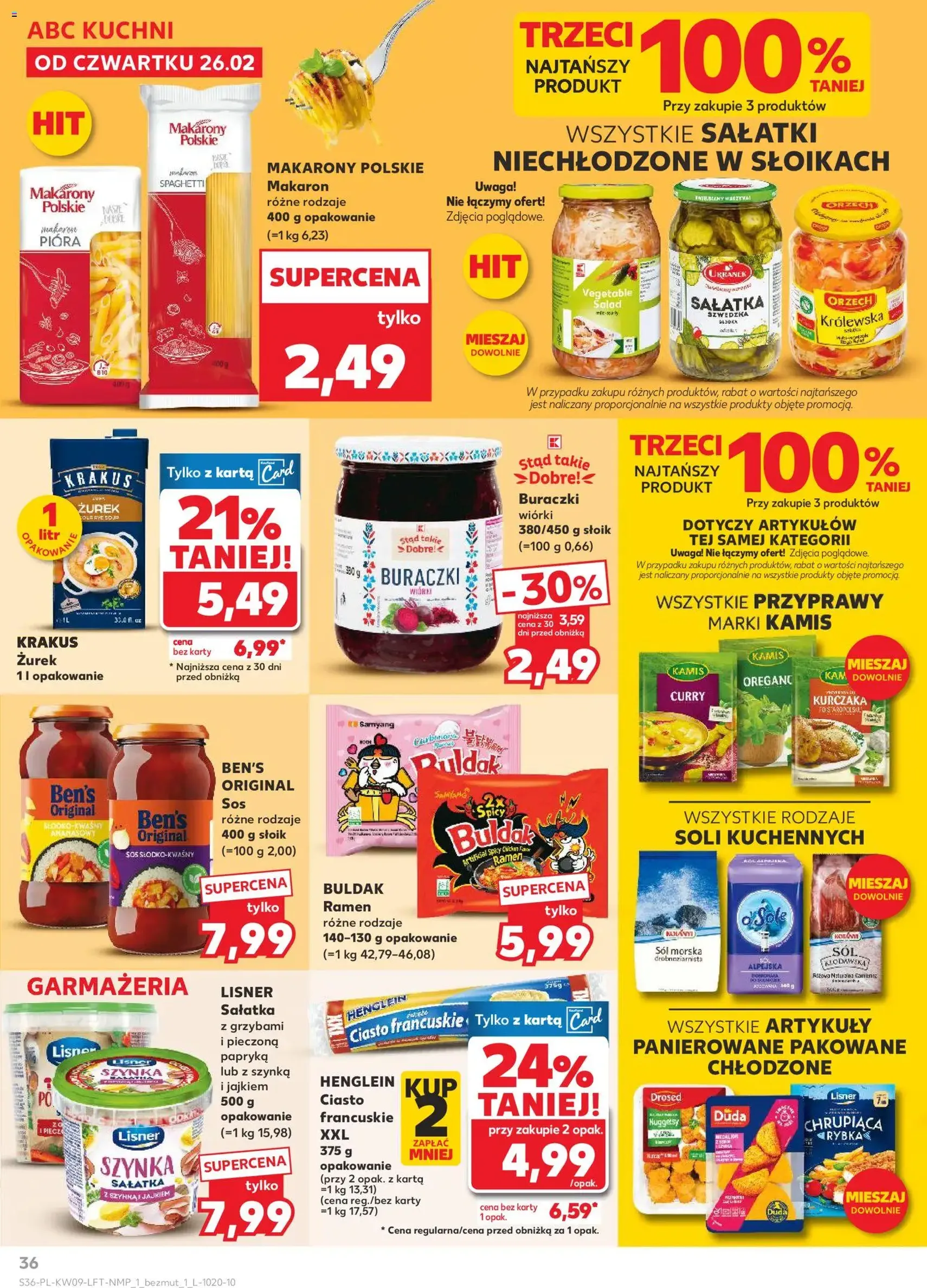 Kaufland gazetka - ważny gazetka od 26.02.2026 strona 36 z 50