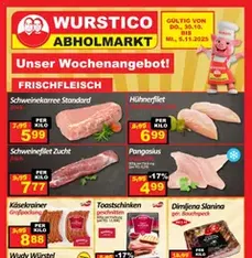 Wurstico Abholmarkt Flugblatt - Prospekt Vorschau gültig ab 30.10.2025 Wurstico Abholmarkt Flugblatt - Prospekt Vorschau gültig ab 30.10.2025