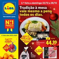 Lidl folheto - pré-visualização do folheto, válido a partir de 22/12/2025