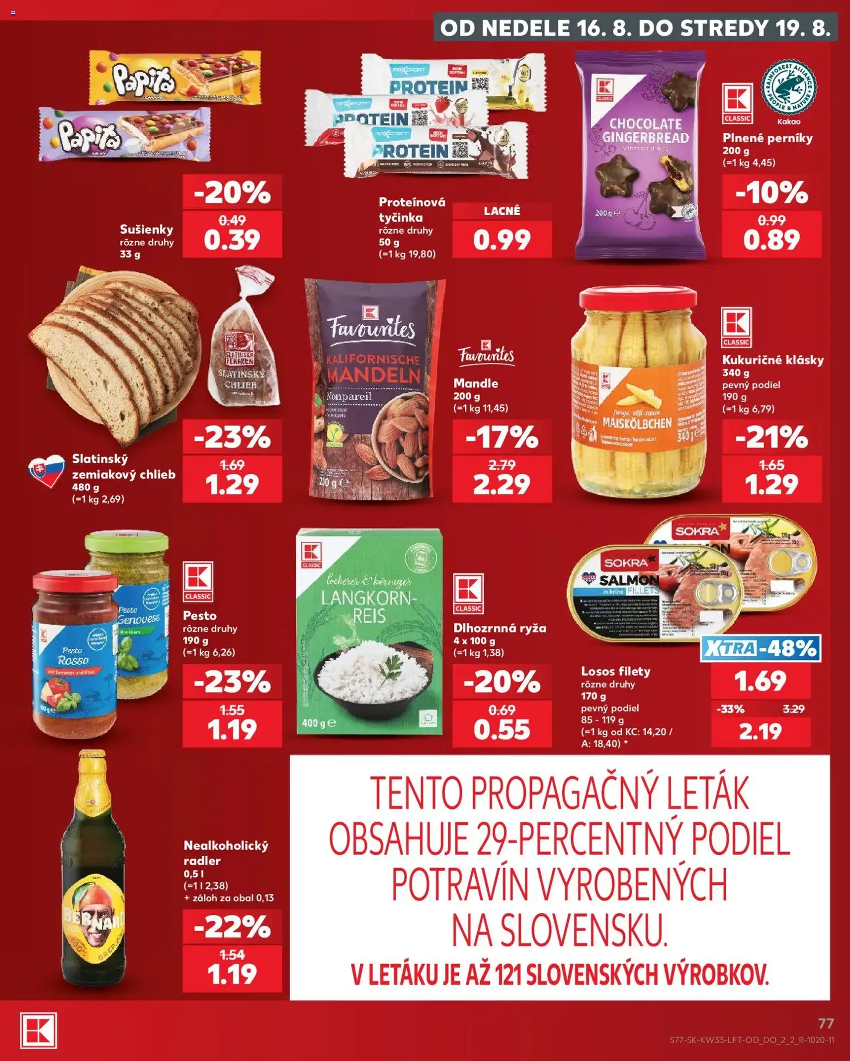 Kaufland leták - platný leták od 13.08.2026 strana 77 z 80