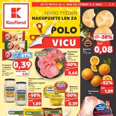 Kaufland leták - náhľad letáku platný od 26.02.2026