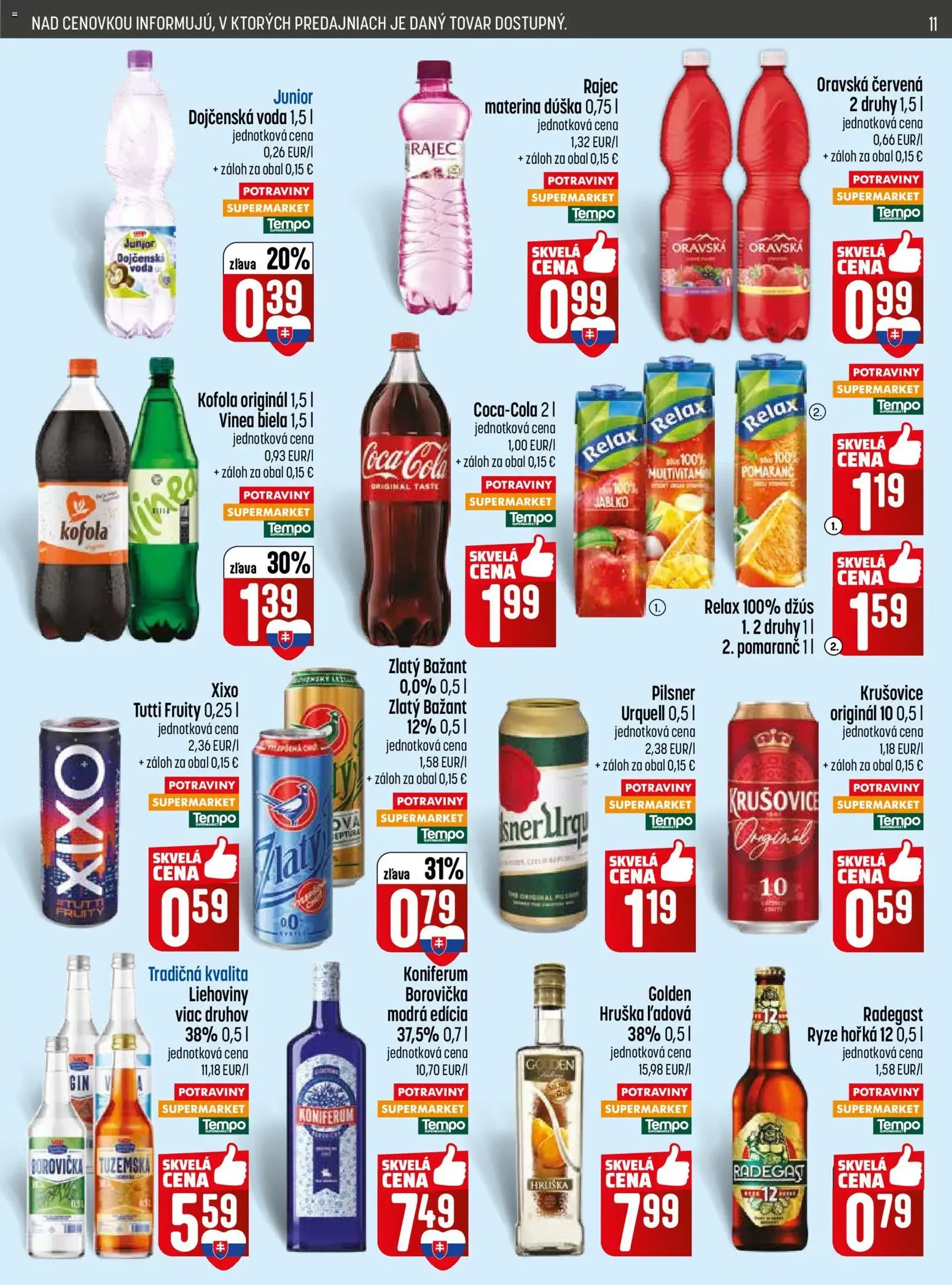 COOP Jednota leták - platný leták od 16.04.2026 strana 11 z 29