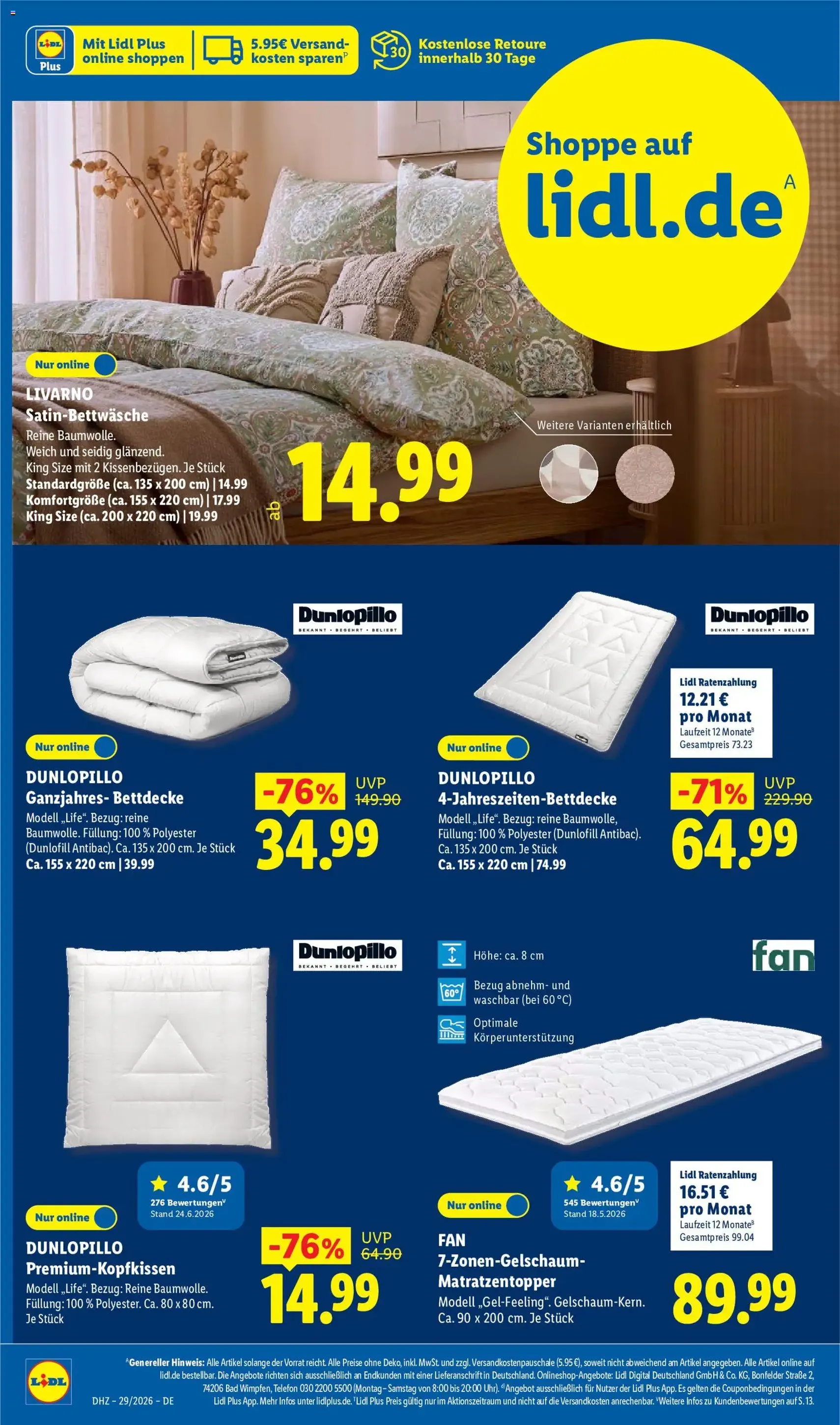 Lidl Prospekt - Gültiger Prospekt ab 13.07.2026, Seite 44 von insgesamt 72
