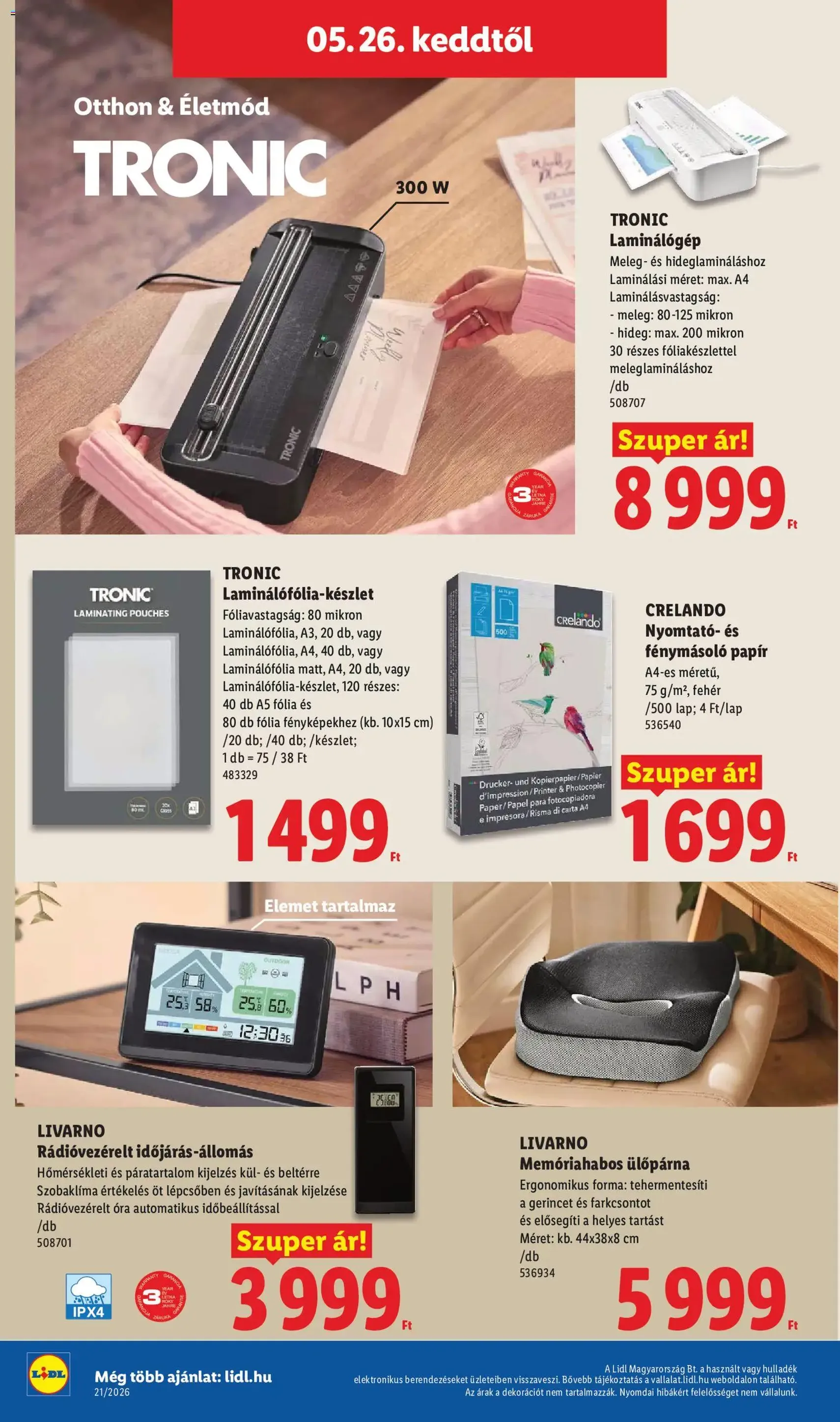 Lidl akciós újság - 2026.05.21. érvényes szórólap 64 oldal 84 oldalból