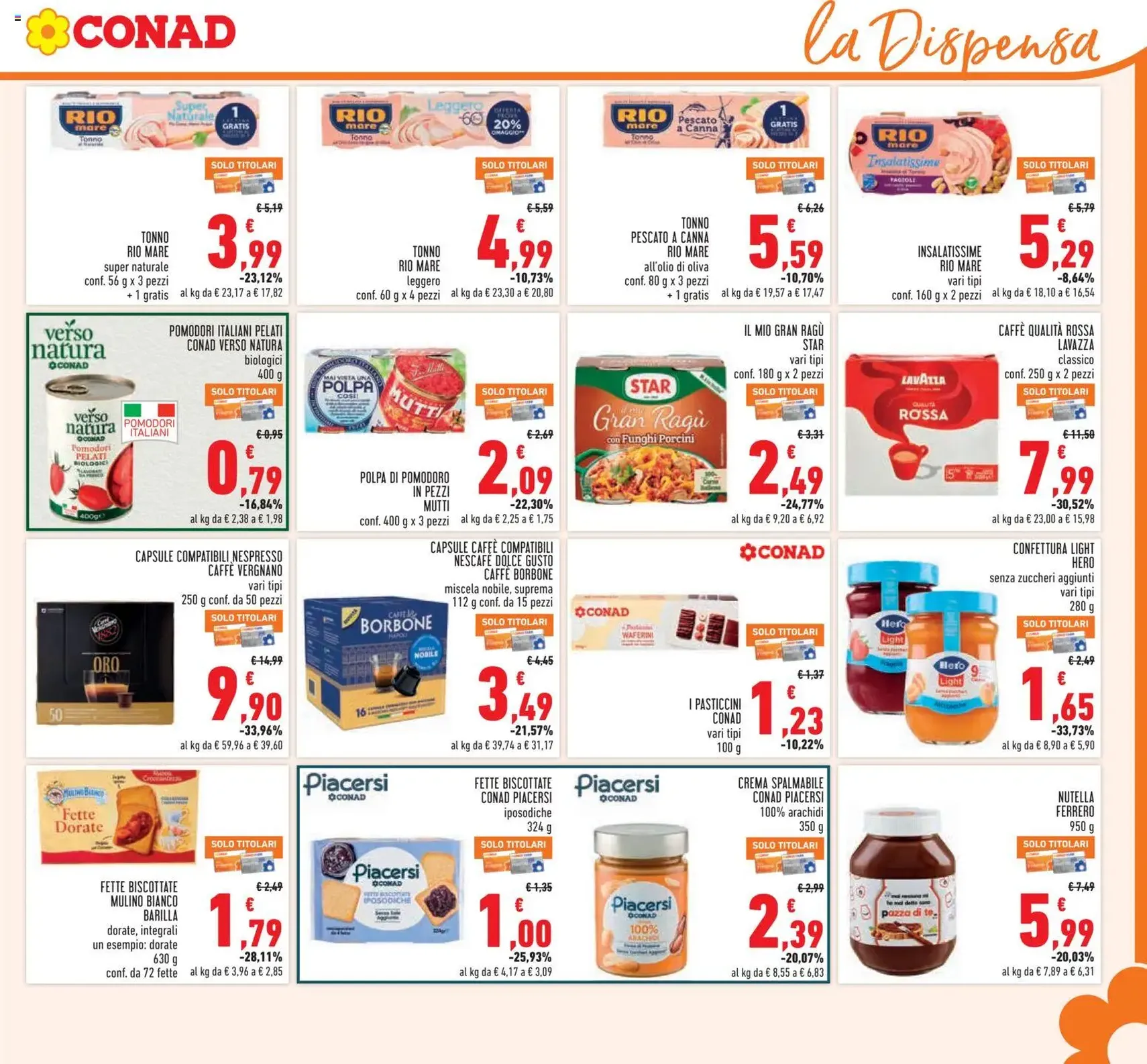 Conad volantino - volantino valido dal 15/07/2026 pagina 19 di 28