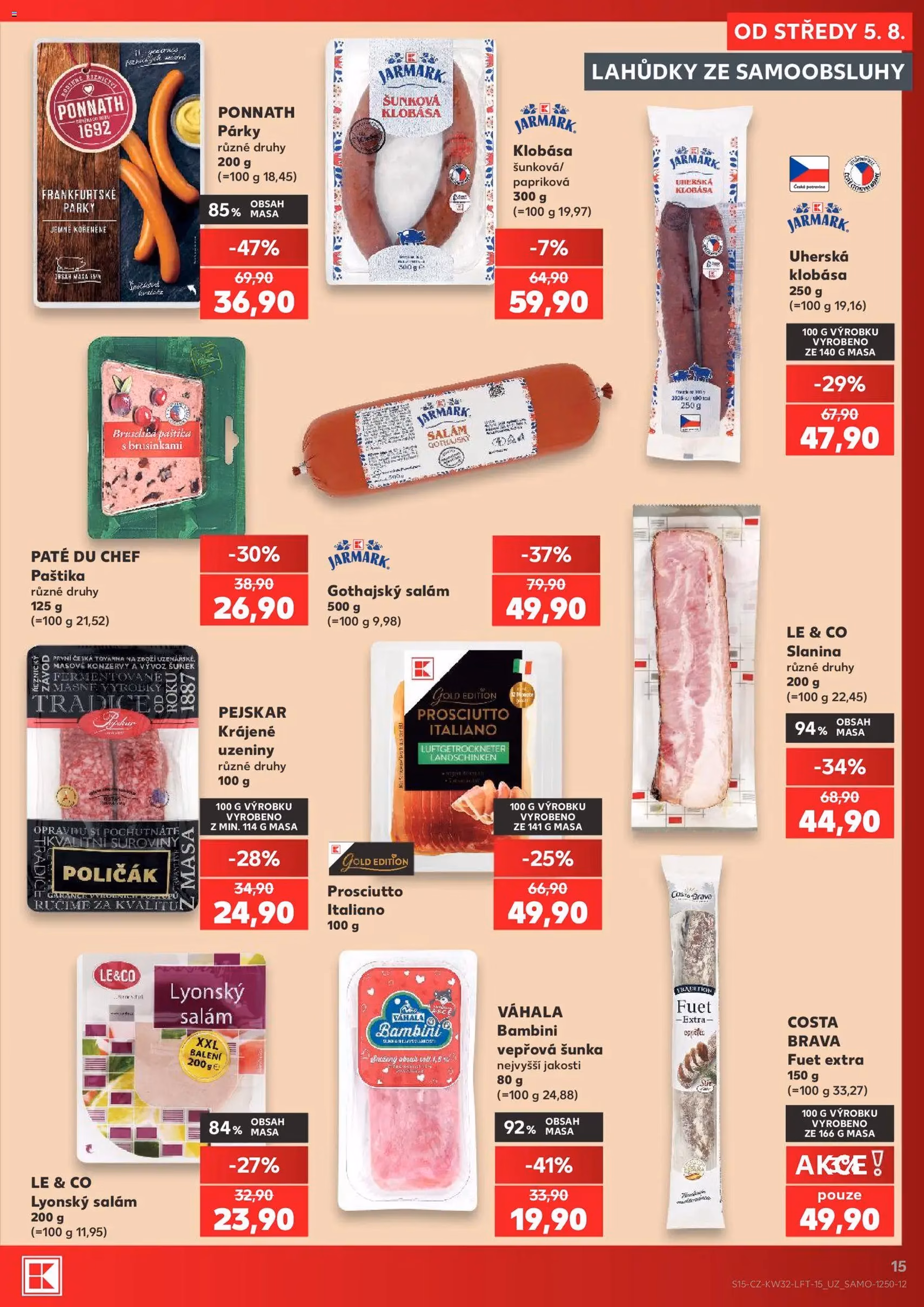 Kaufland leták - platný leták od 05.08.2026 strana 15 z 54