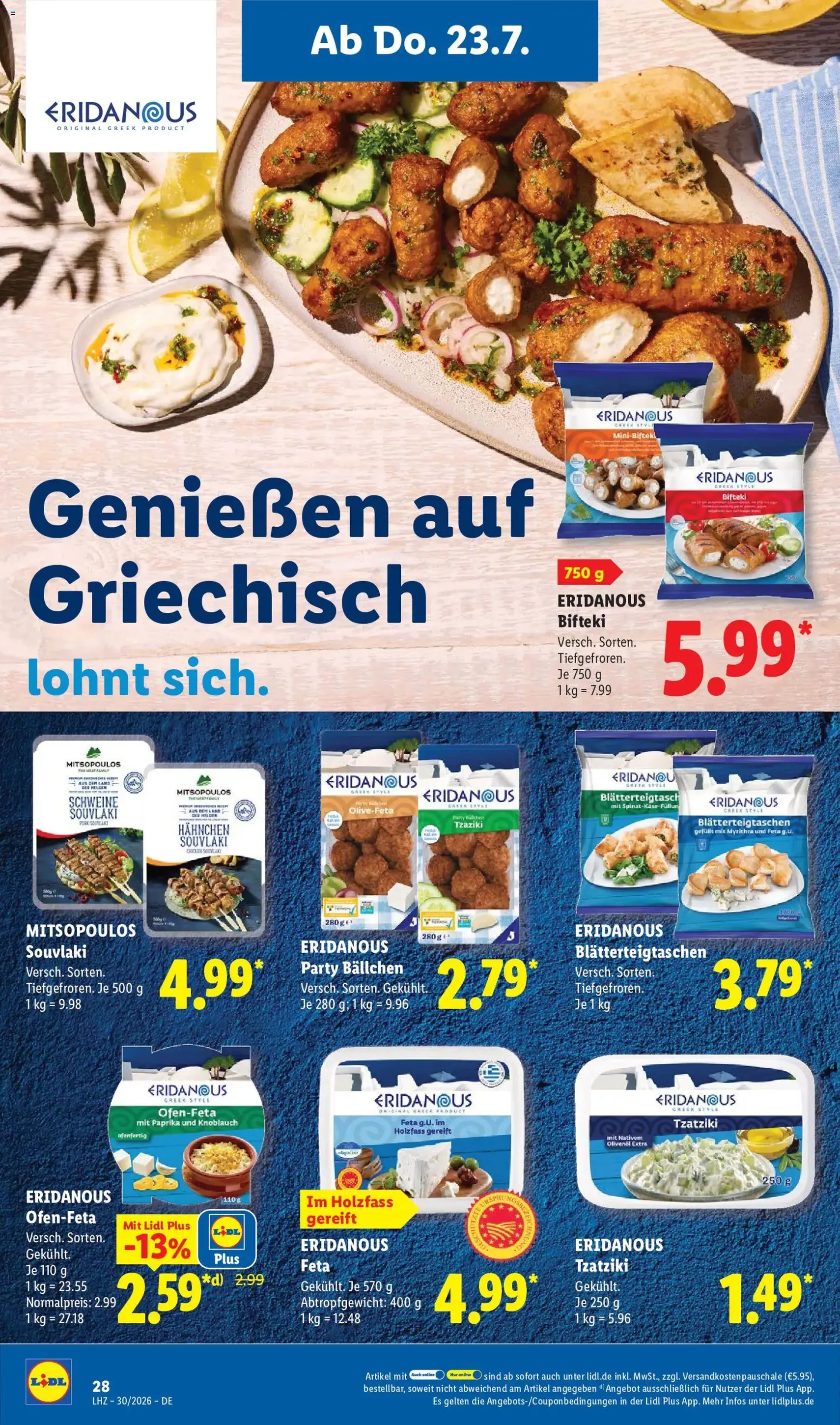Lidl Prospekt - Gültiger Prospekt ab 20.07.2026, Seite 54 von insgesamt 69