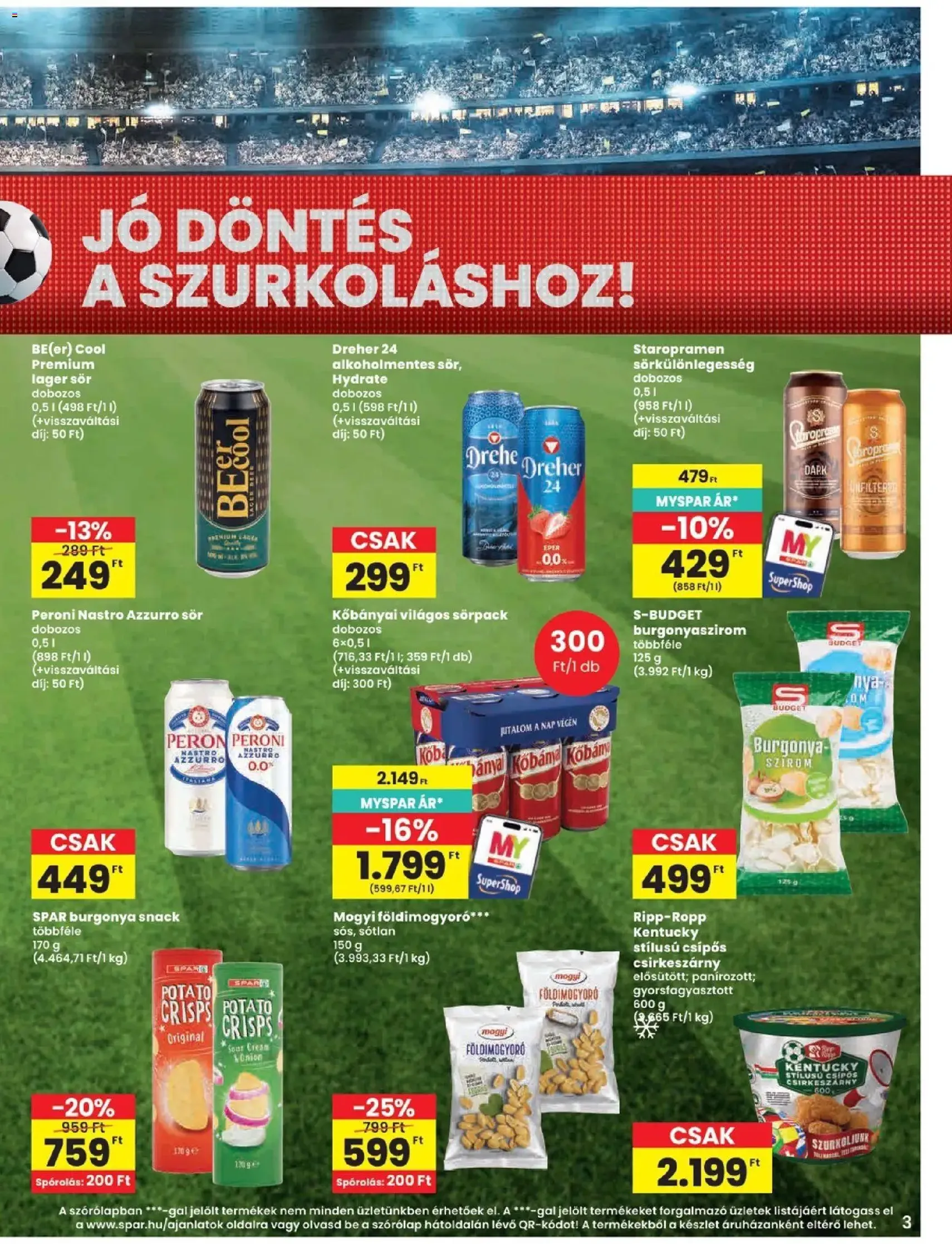 Spar akciós újság - 2026.06.18. érvényes szórólap 3 oldal 20 oldalból