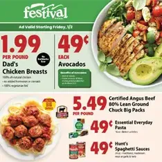 Festival Foods Weekly Ad - Flyer preview valid from 01/02/2026