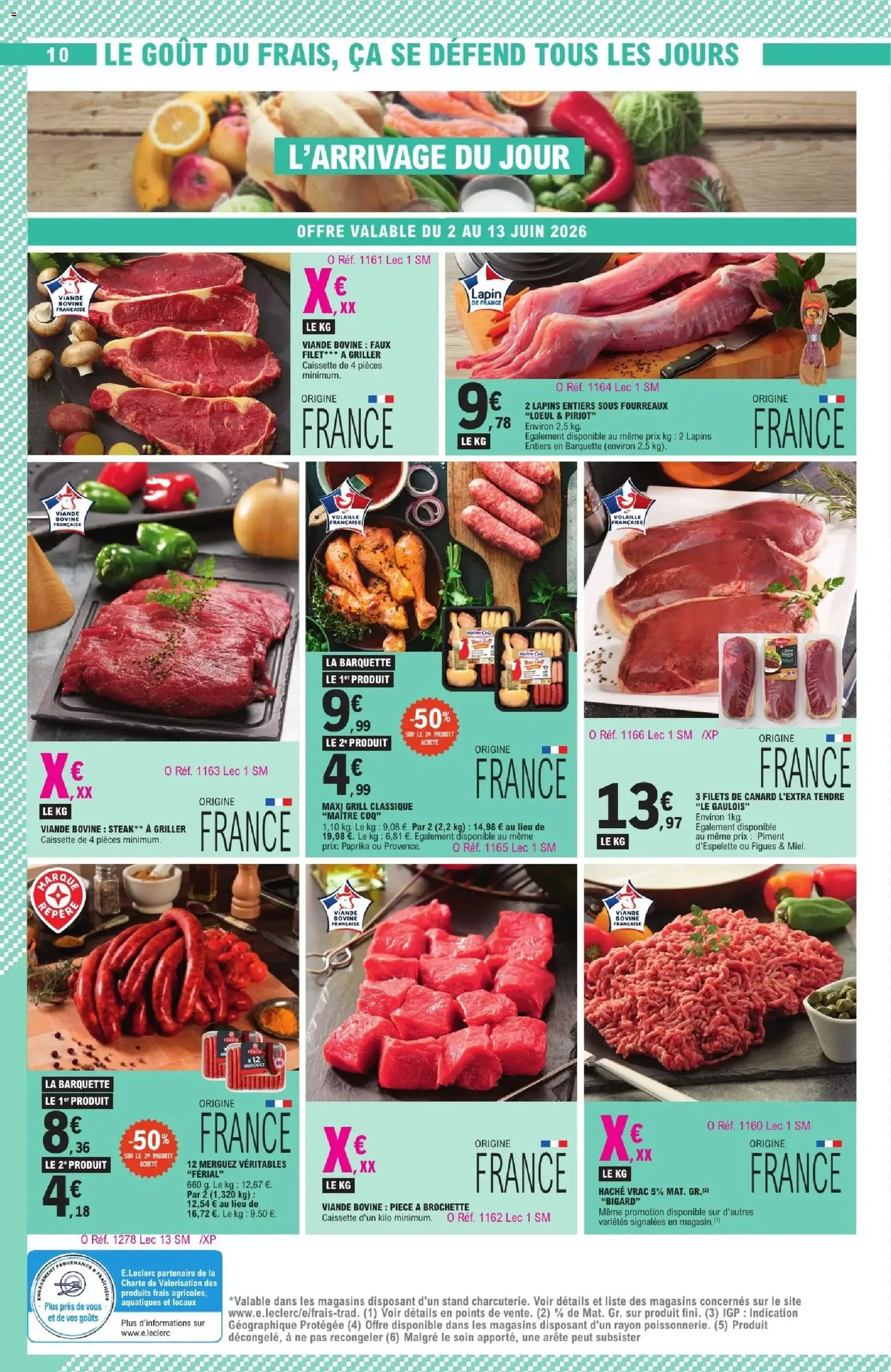 E.Leclerc catalogue de la semaine 23 - brochure valable à partir du 02/06/2026, page 10 sur 20