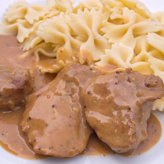 Anteprima ricetta Pasta con filetto