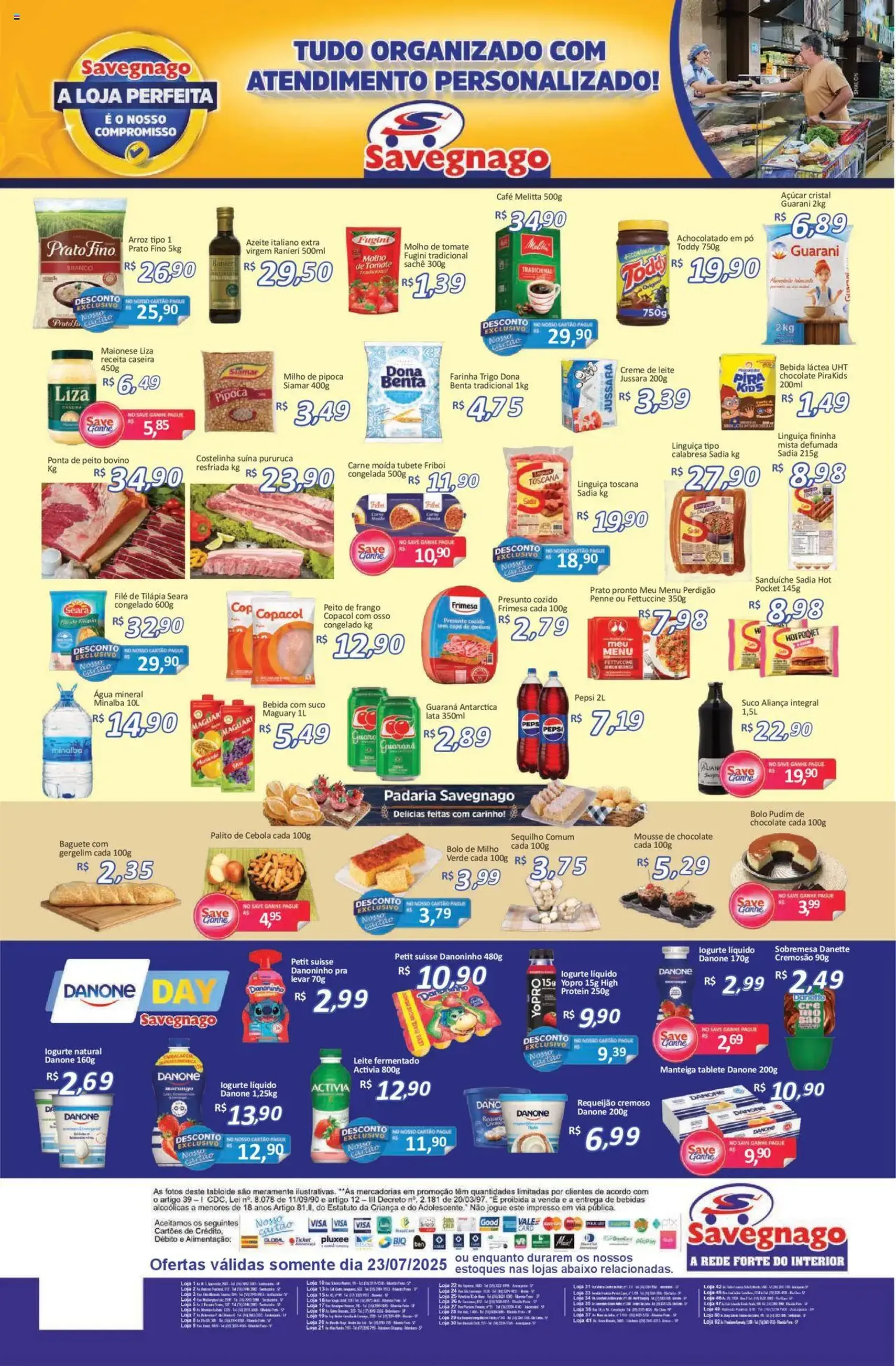 Savegnago - Ofertas da semana - folheto válido a partir de 23/07/2025 página 2 de 2