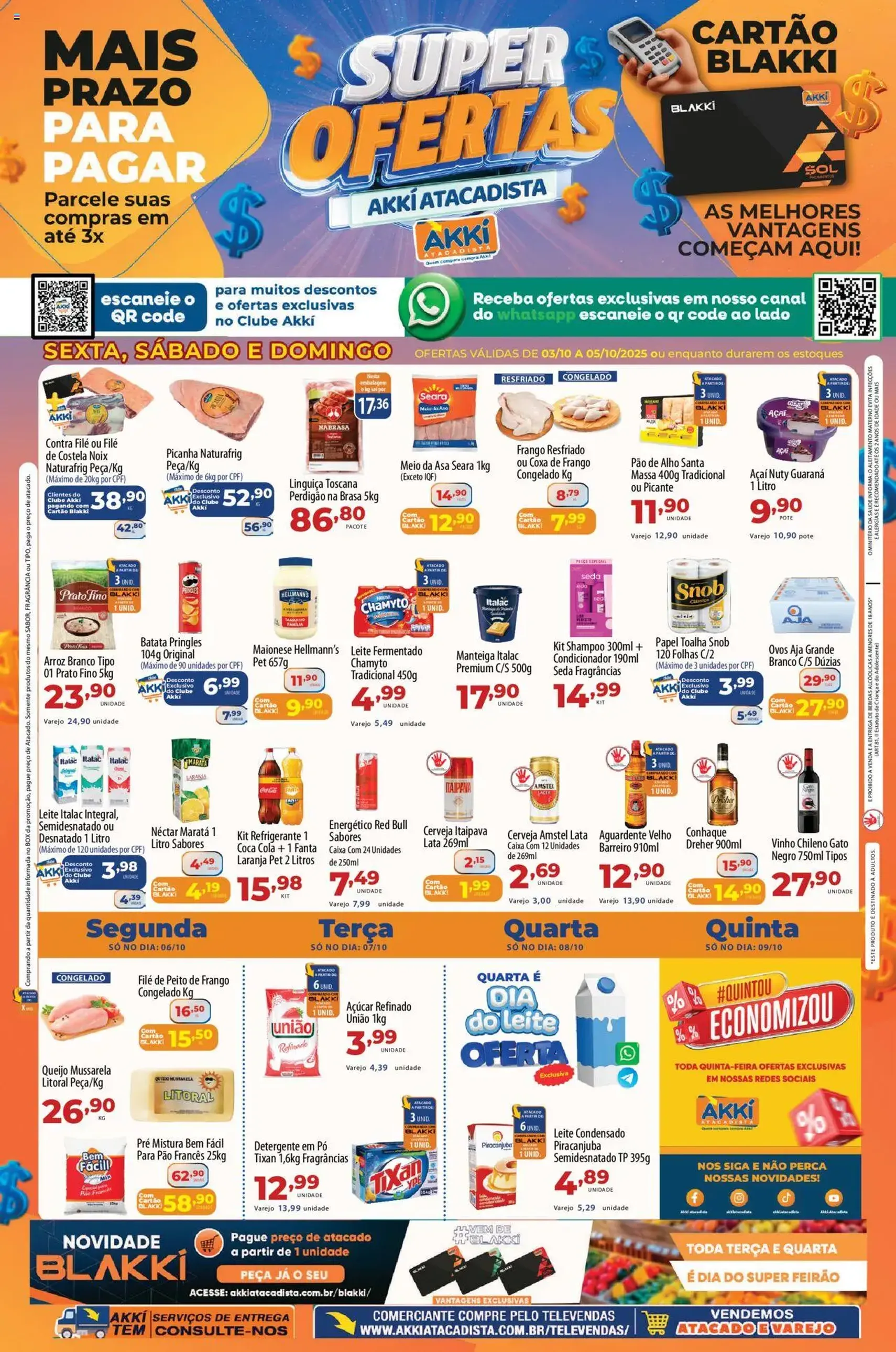 Akki Atacadista - Ofertas da semana - folheto válido a partir de 03/10/2025 página 1 de 1