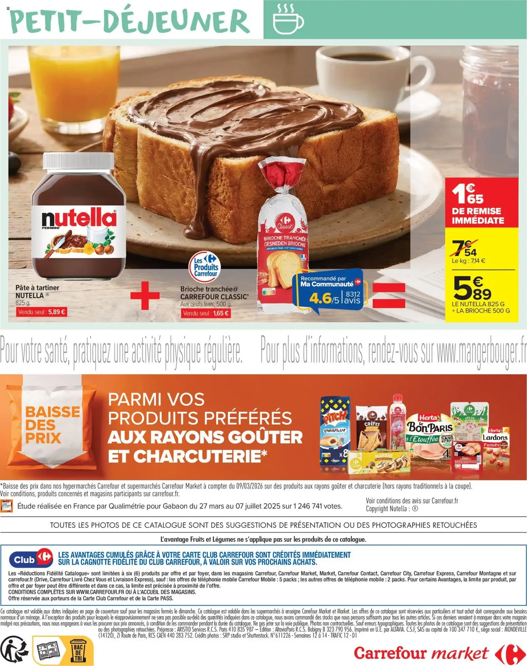 Carrefour Market Petit déjeuner - brochure valable à partir du 17/03/2026, page 2 sur 15
