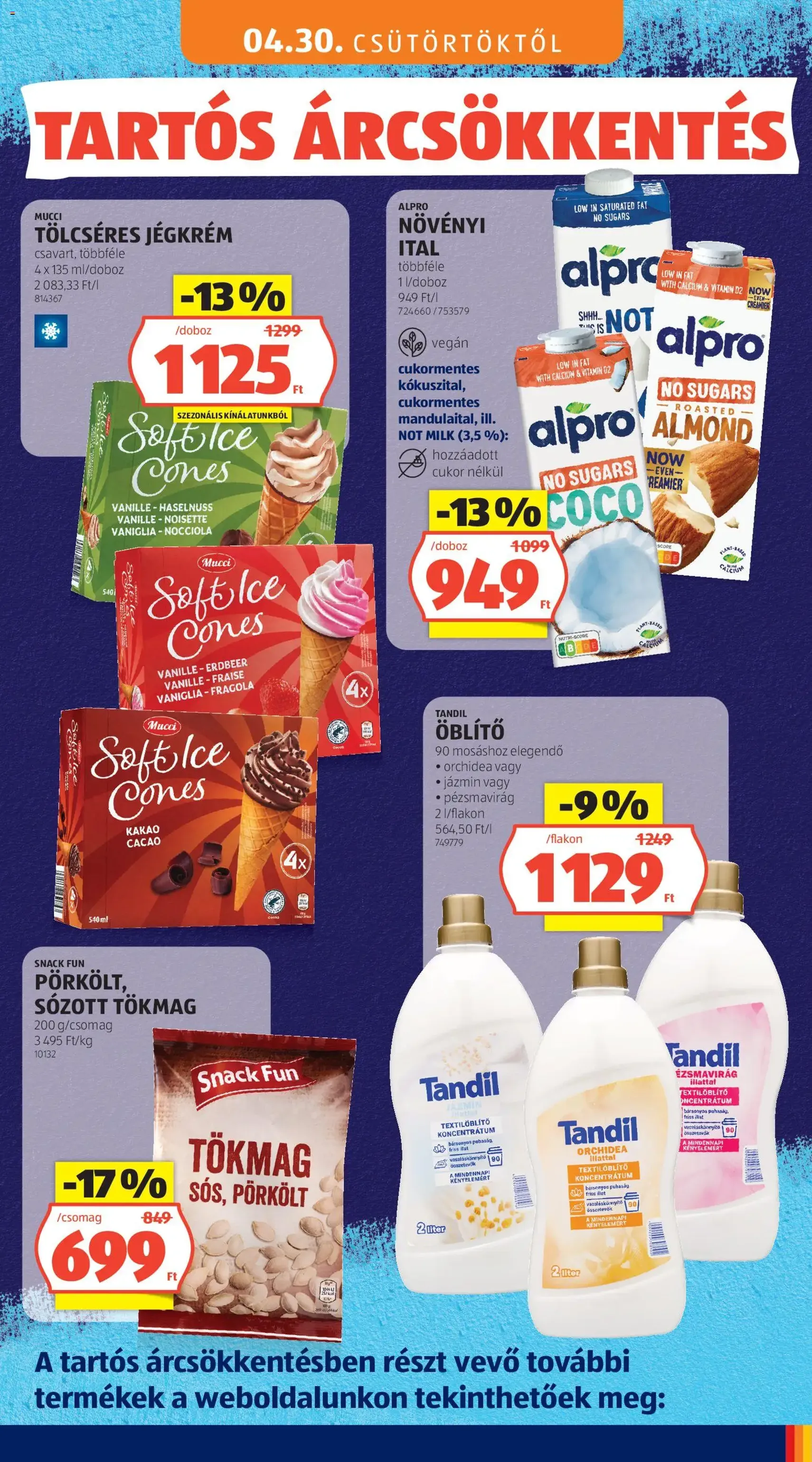 Aldi akciós újság - 2026.05.14. érvényes szórólap 3 oldal 36 oldalból