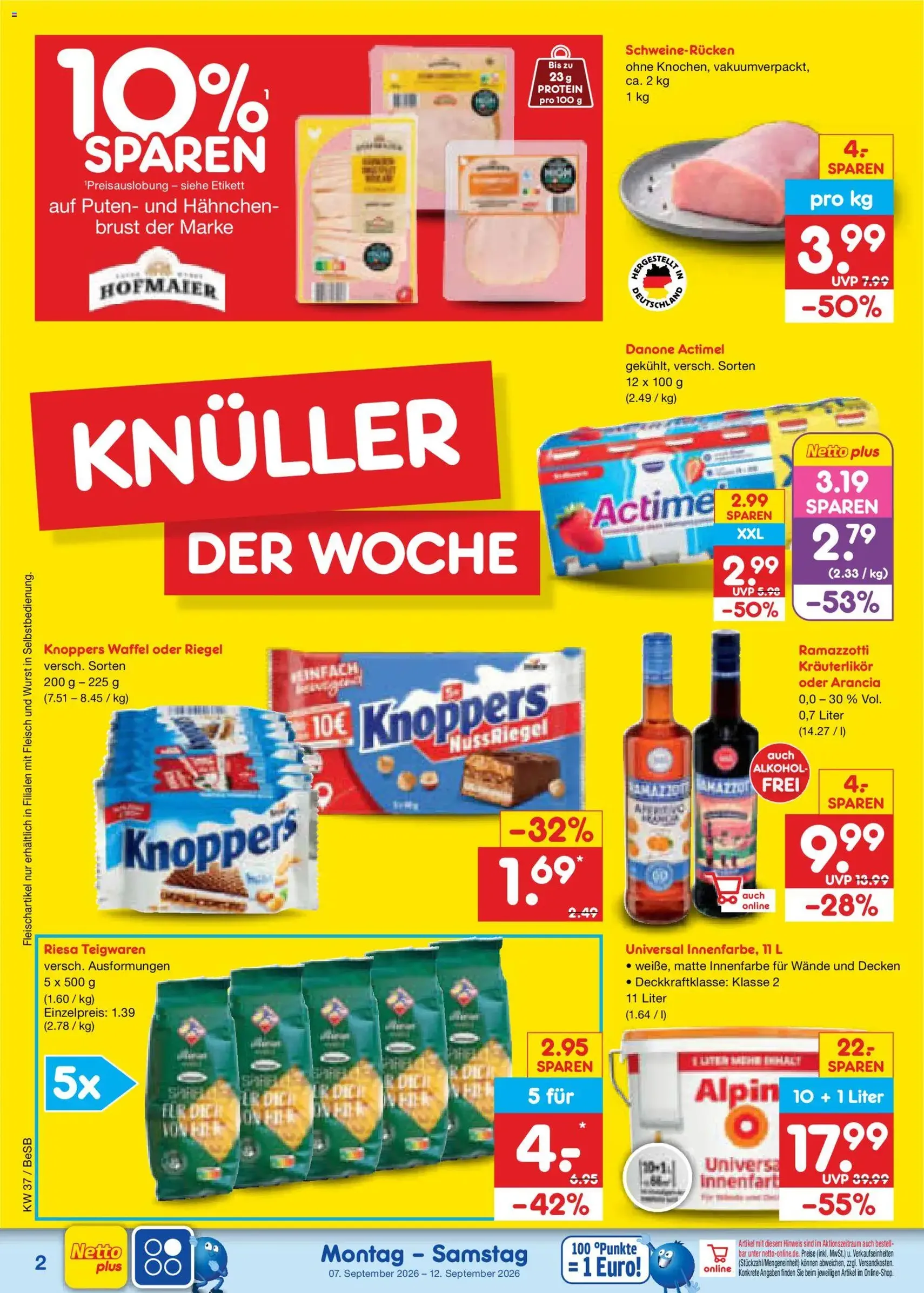Netto Marken-Discount Prospekt - Gültiger Prospekt ab 07.09.2026, Seite 4 von insgesamt 71