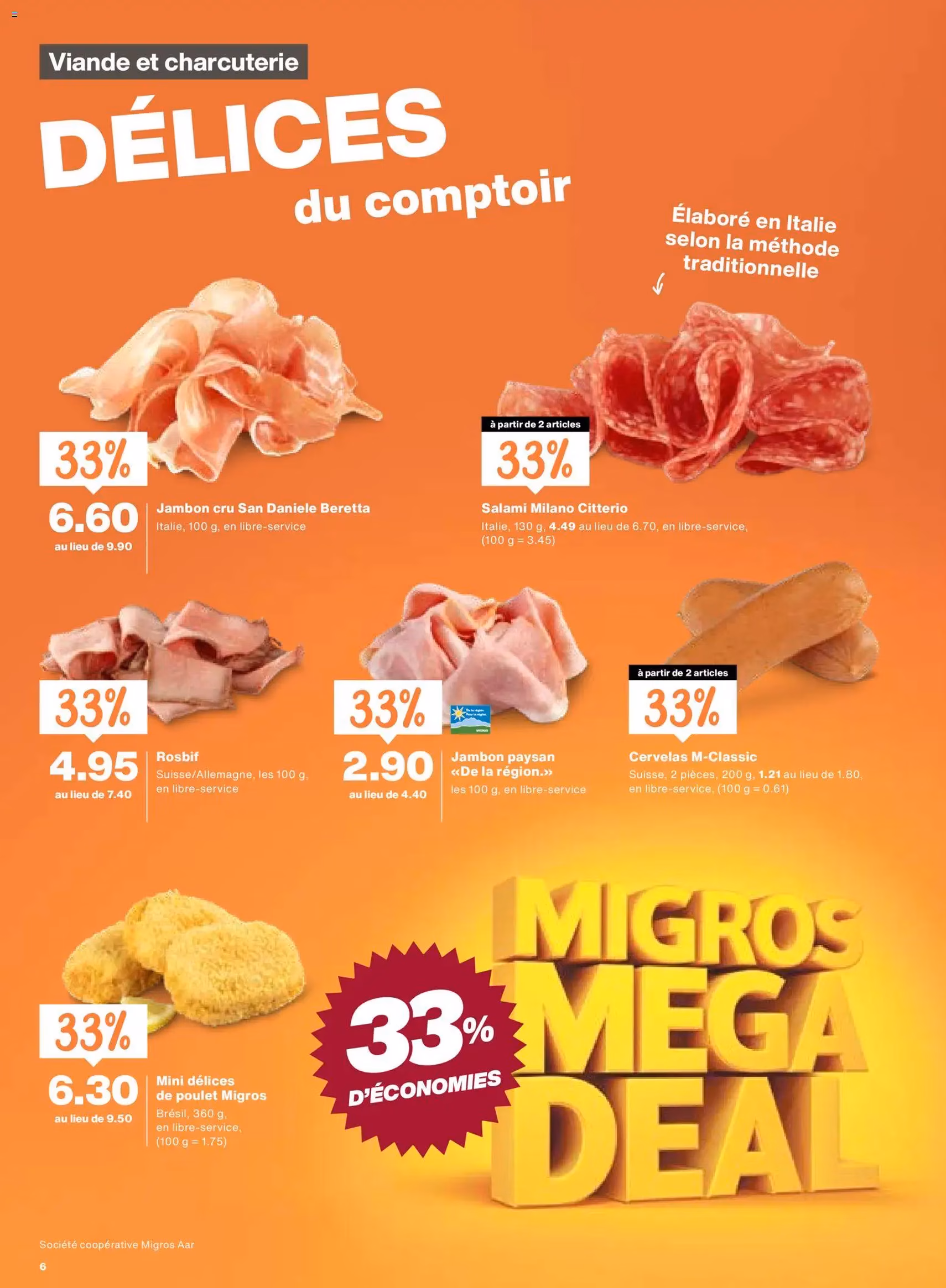 Migros Aktionen - Gültiger Prospekt ab 06.01.2026, Seite 6 von insgesamt 20