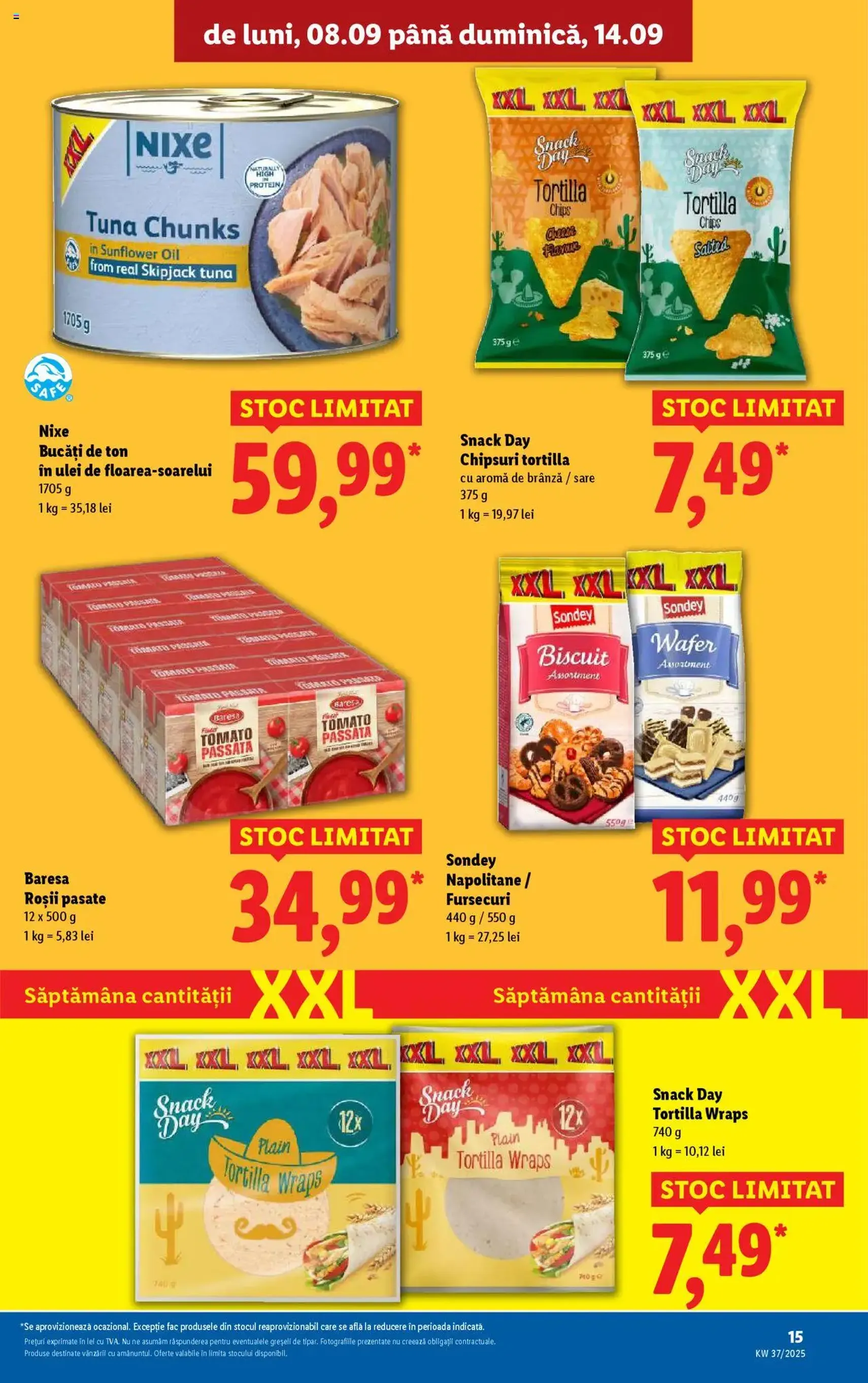 Catalog Lidl - cataloage valabile începând cu 08.09.2025 pagina 15 din 68 Catalog Lidl - cataloage valabile începând cu 08.09.2025 pagina 15 din 68