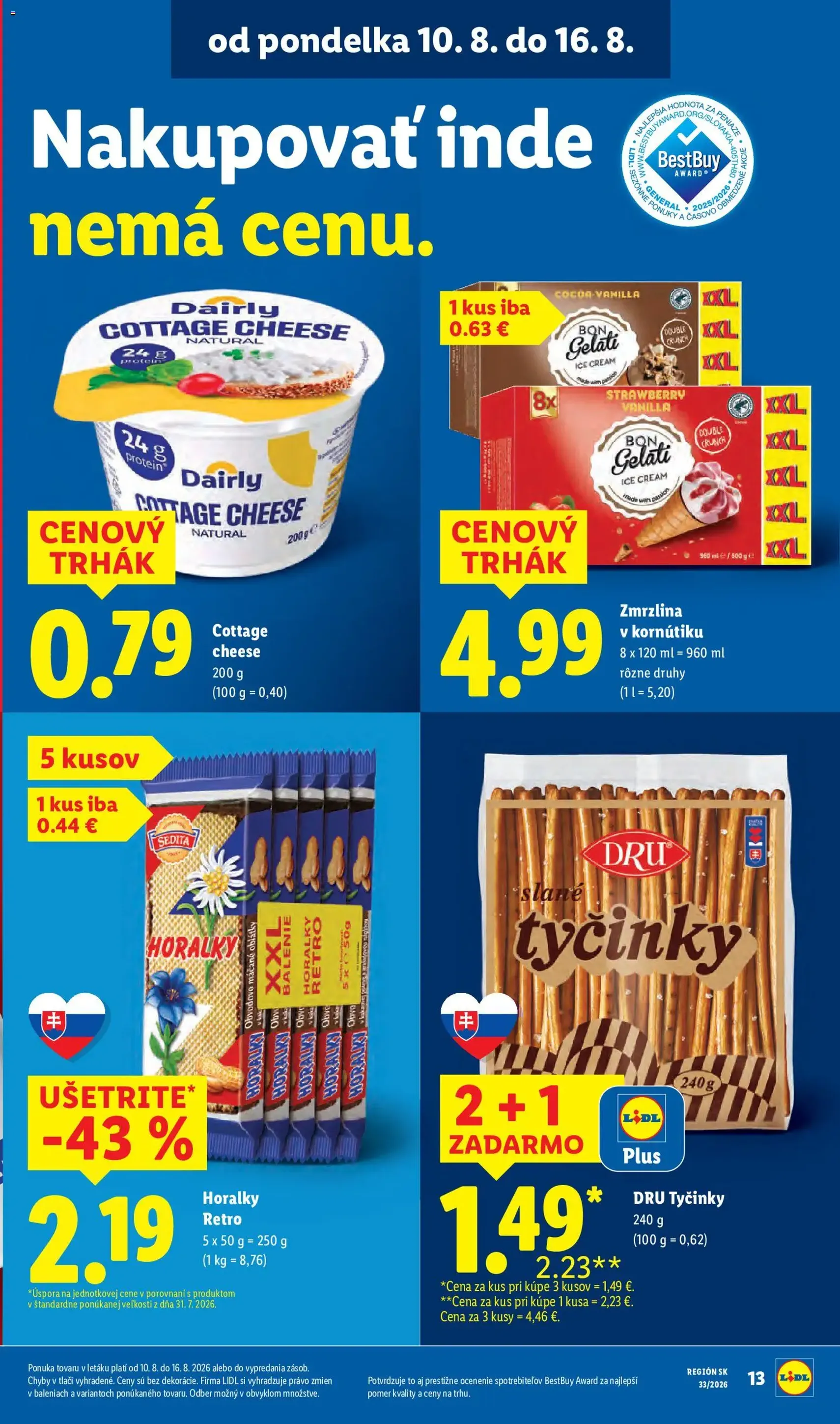 Lidl leták - platný leták od 10.08.2026 strana 17 z 97