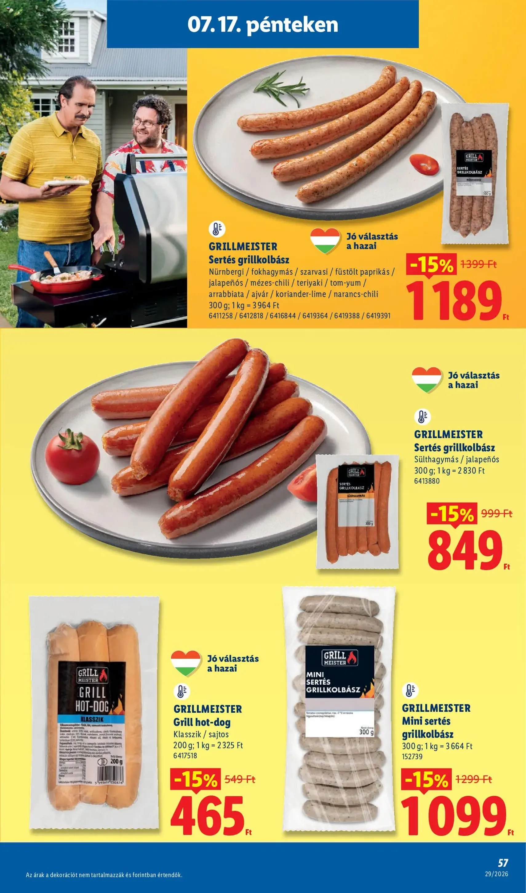 Lidl akciós újság - 2026.07.16. érvényes szórólap 57 oldal 88 oldalból