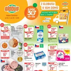 Globus leták - náhled letáku platný od 22.07.2026