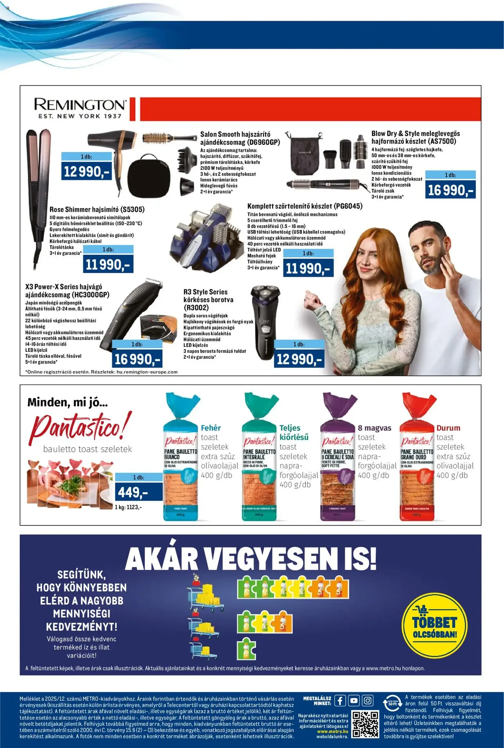 Metro Akciós újság - 2025.12.01. érvényes szórólap 40 oldal 40 oldalból