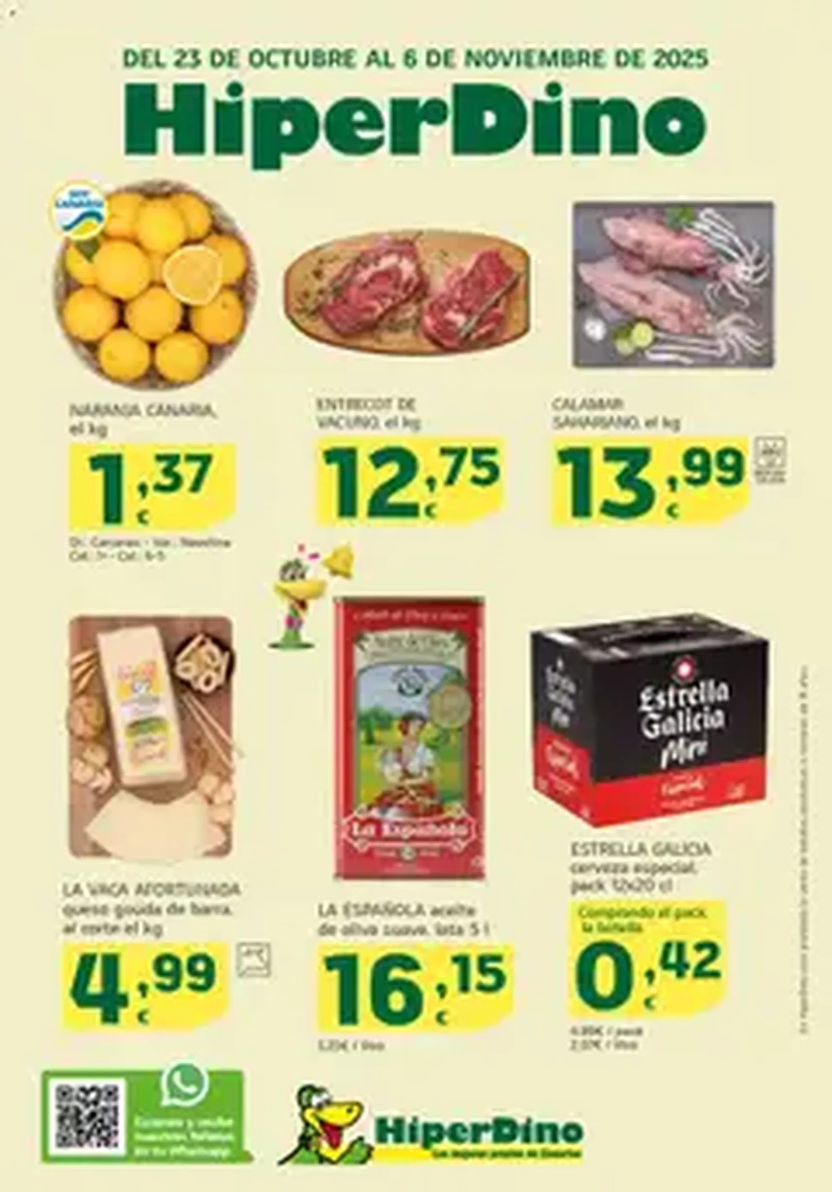 HiperDino folleto - folleto válido desde 23/10/2025 página 1 de 1