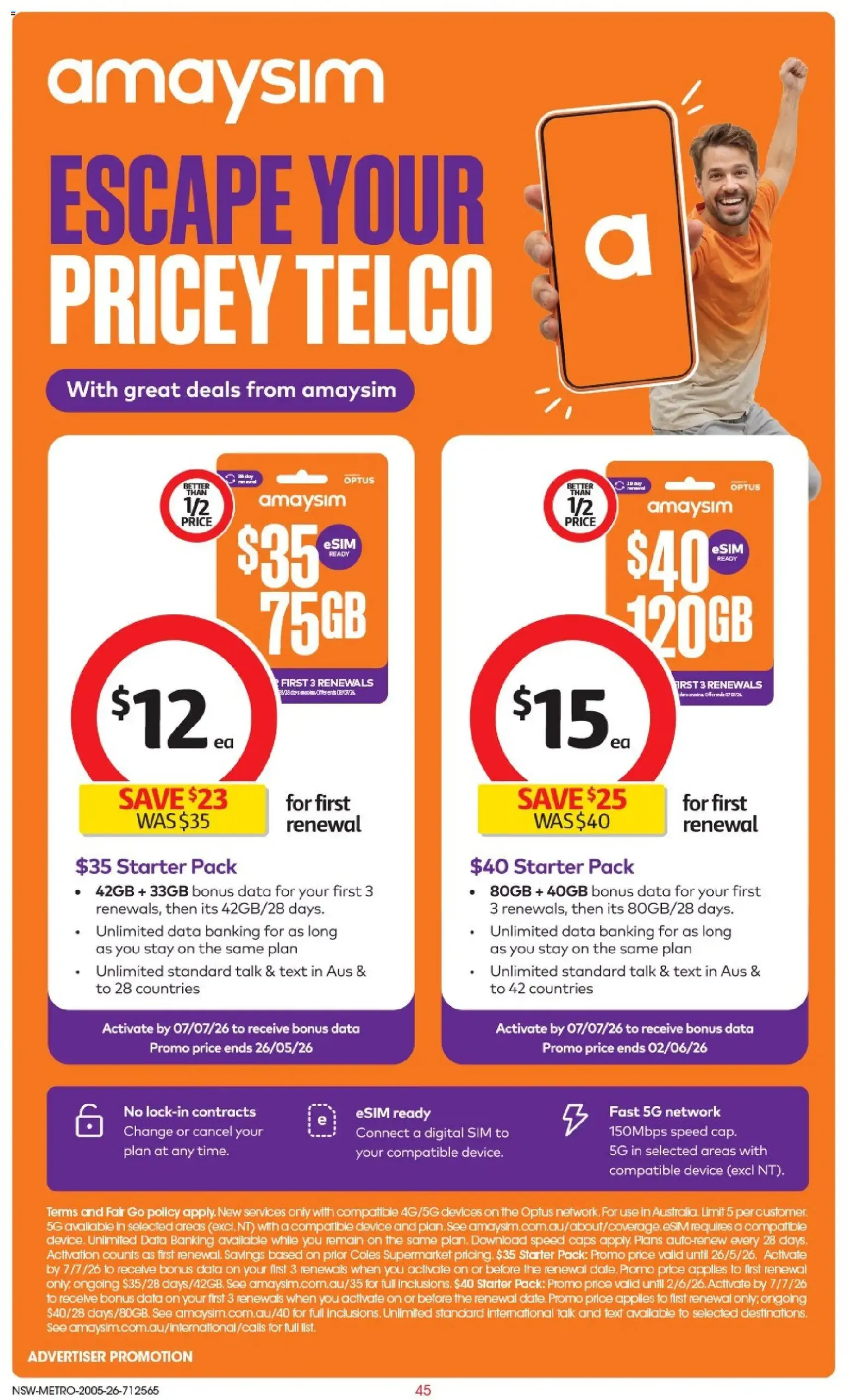 Coles catalogue - valid flyer from 19/05/2026, page 45 of 48