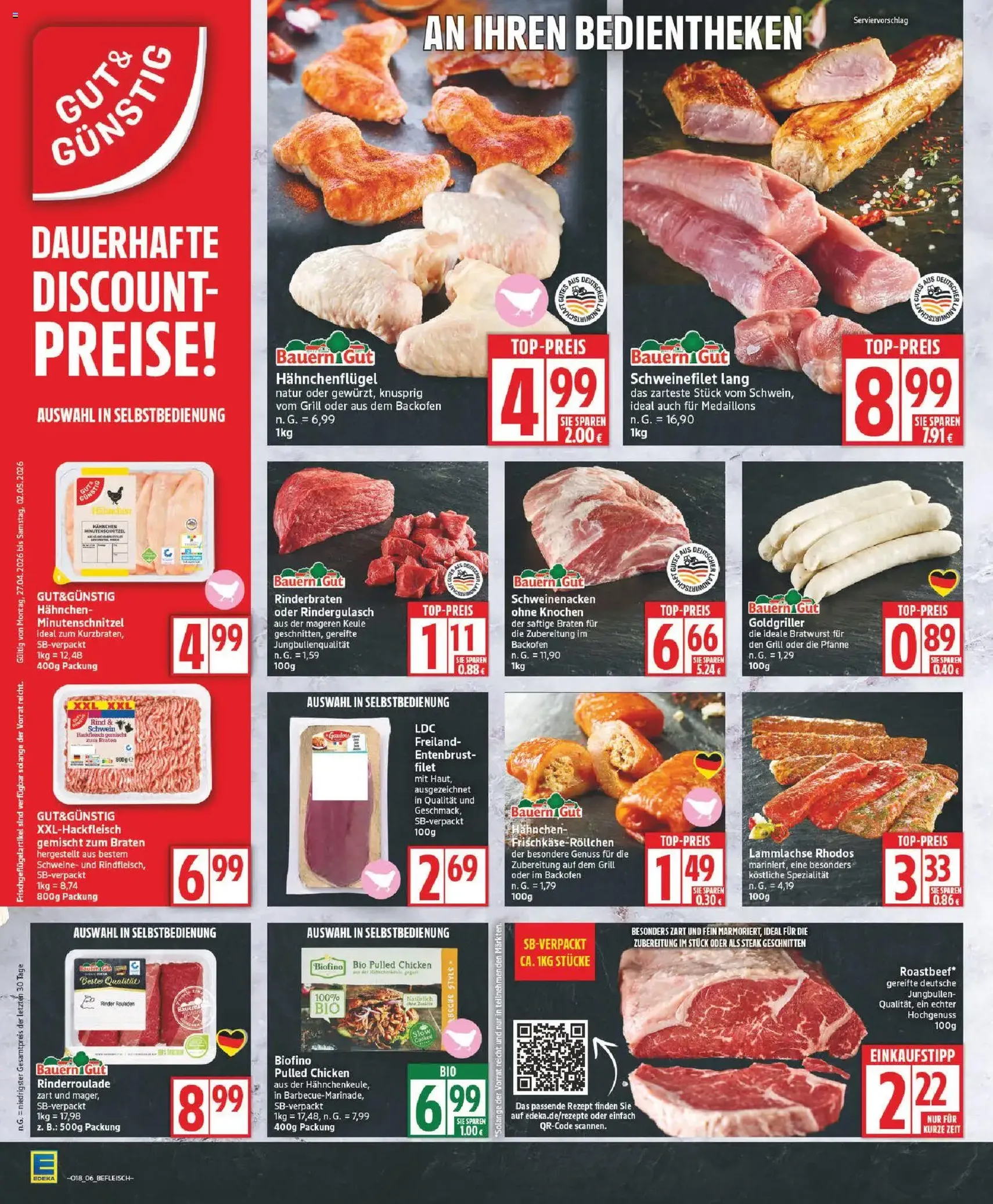 Edeka Prospekt - Gültiger Prospekt ab 27.04.2026, Seite 6 von insgesamt 19