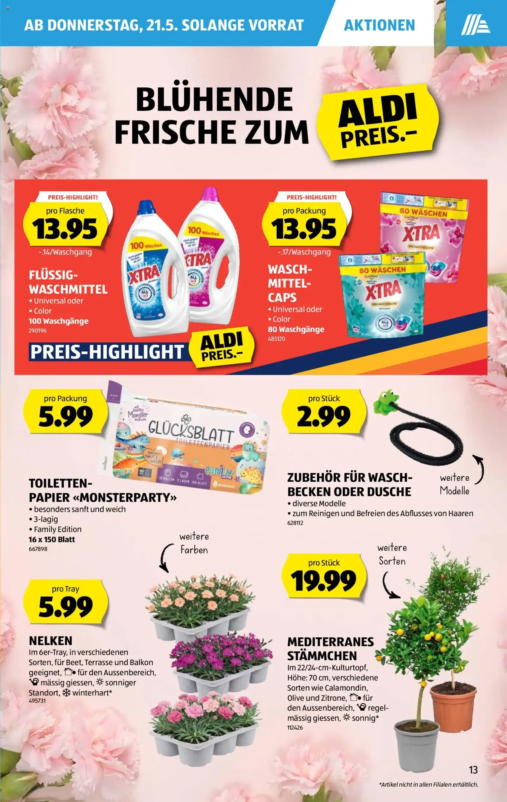 Aldi aktionen - Gültiger Prospekt ab 21.05.2026, Seite 13 von insgesamt 39