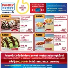 Family Frost Akciós újság - szórólap előnézete érvényes 2026.02.01. -tól