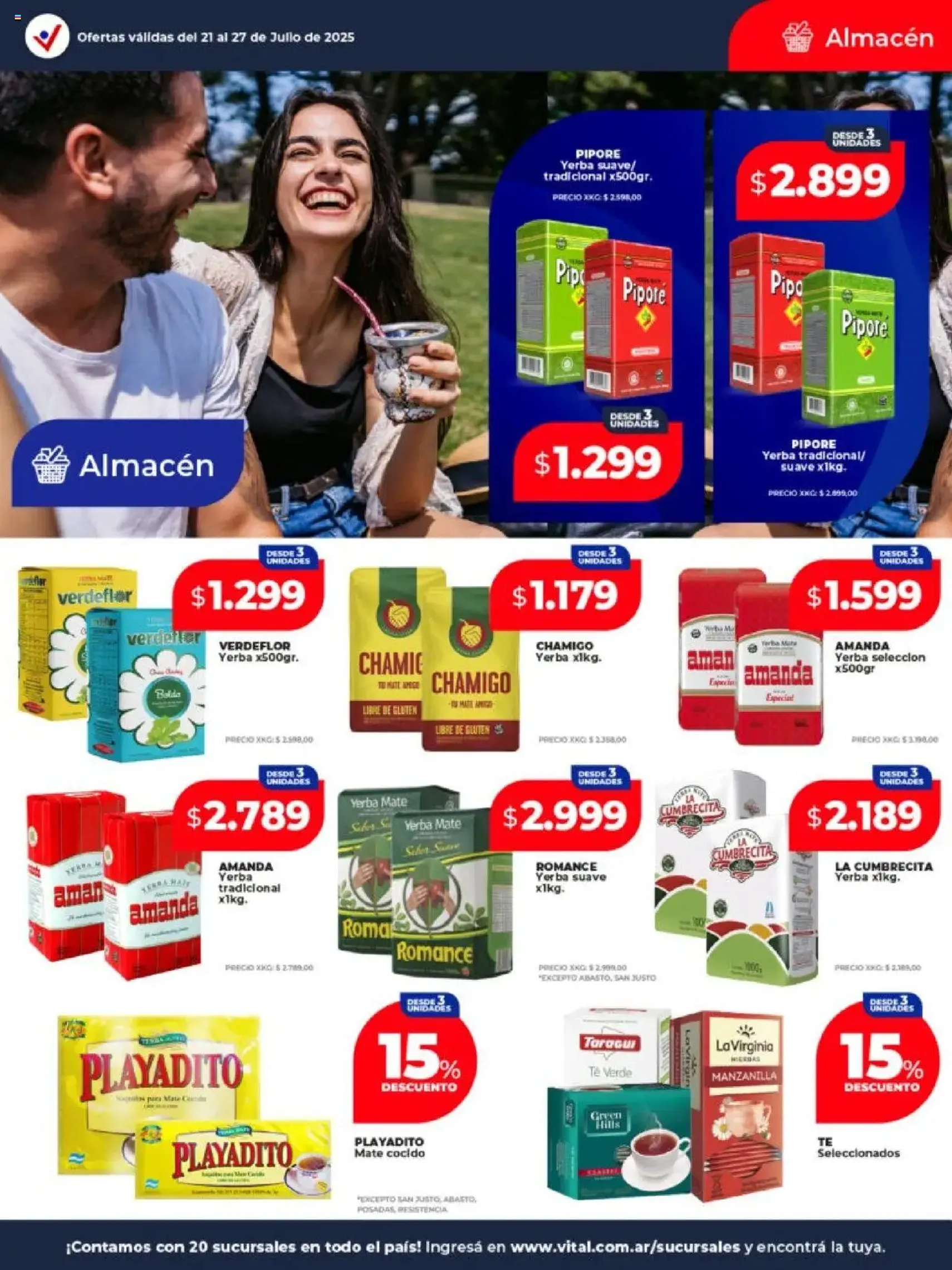 Vital ofertas - folleto válido desde 21/07/2025 página 16 de 24 Vital ofertas - folleto válido desde 21/07/2025 página 16 de 24