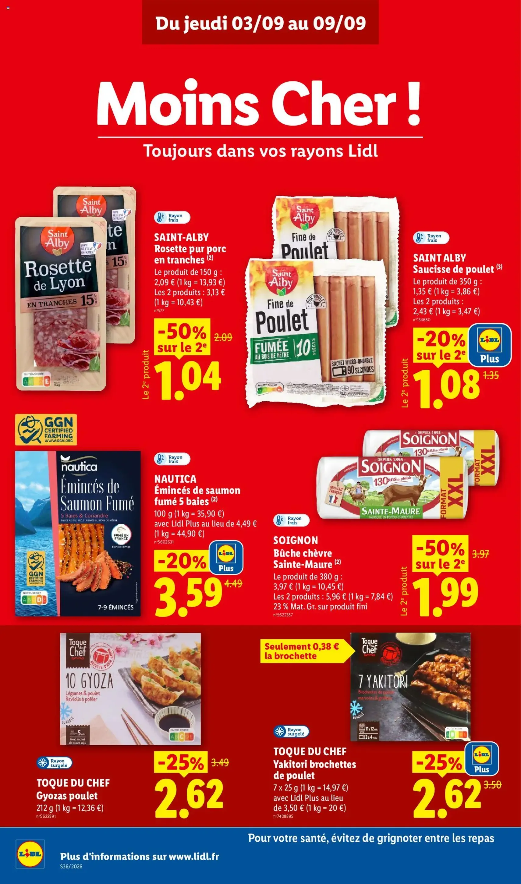 LIDL catalogue - brochure valable à partir du 03/09/2026, page 16 sur 61