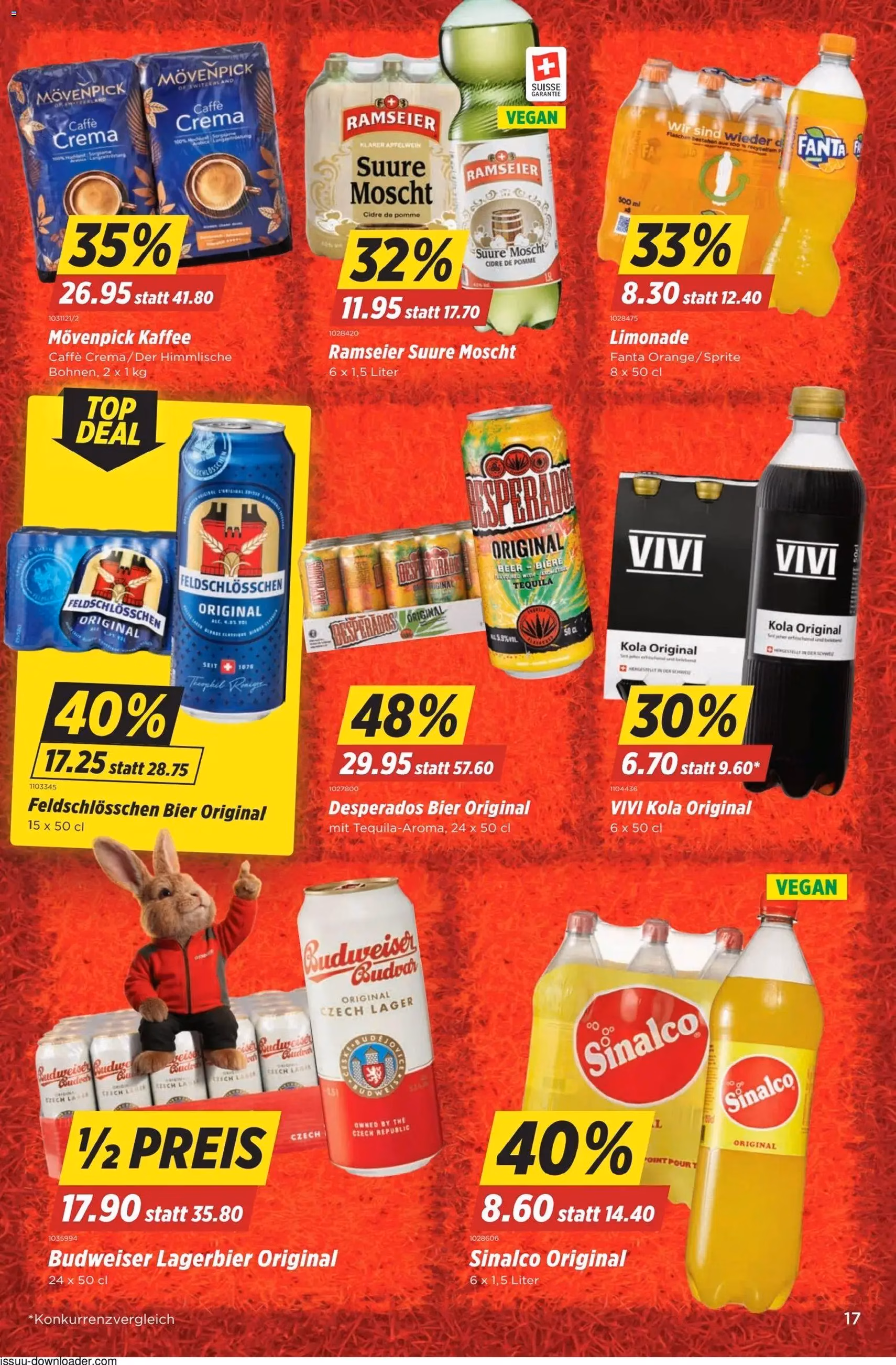 Denner aktionen - Gültiger Prospekt ab 01.04.2026, Seite 17 von insgesamt 24