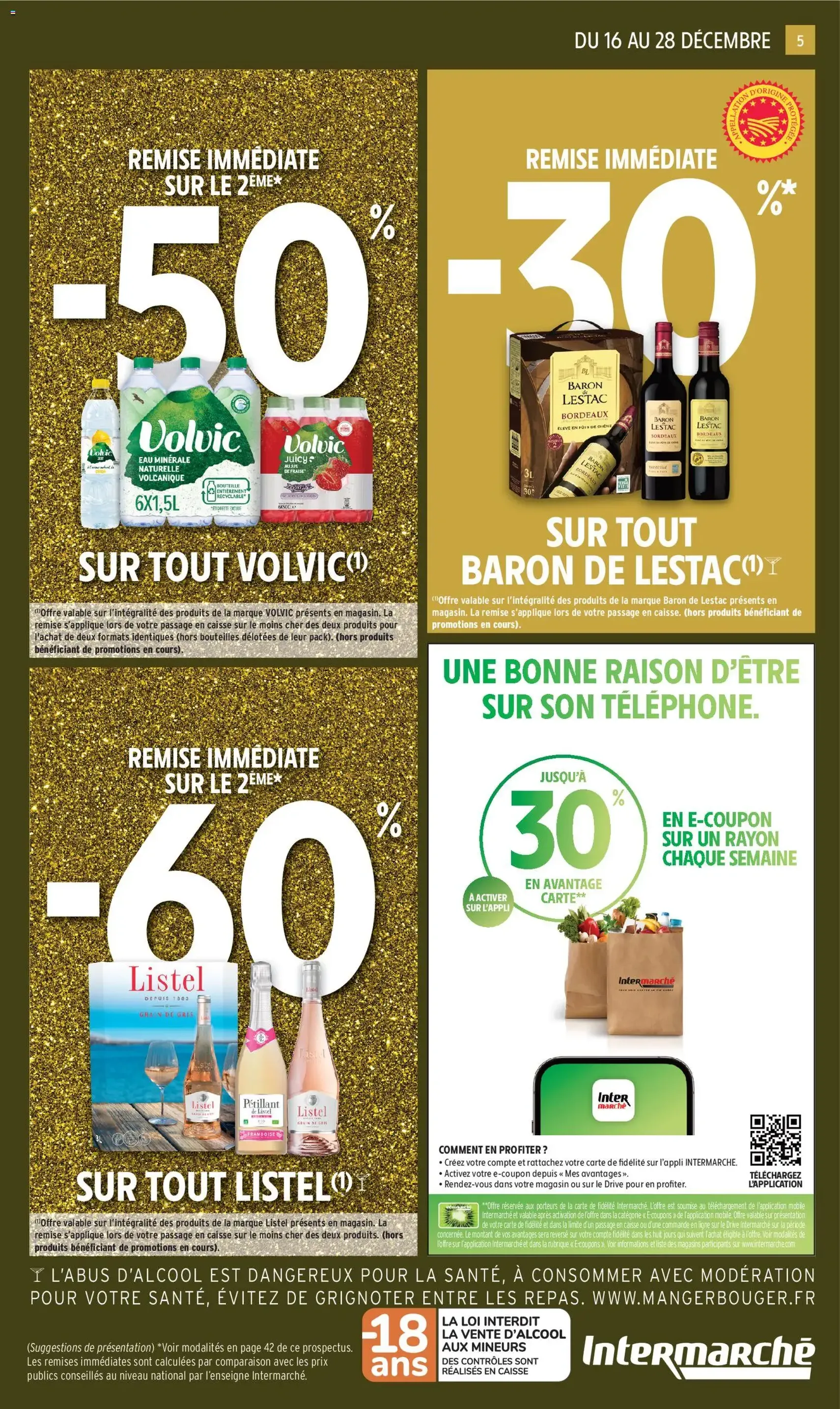 Intermarché catalogue semaine 51 - brochure valable à partir du 16/12/2025, page 5 sur 48