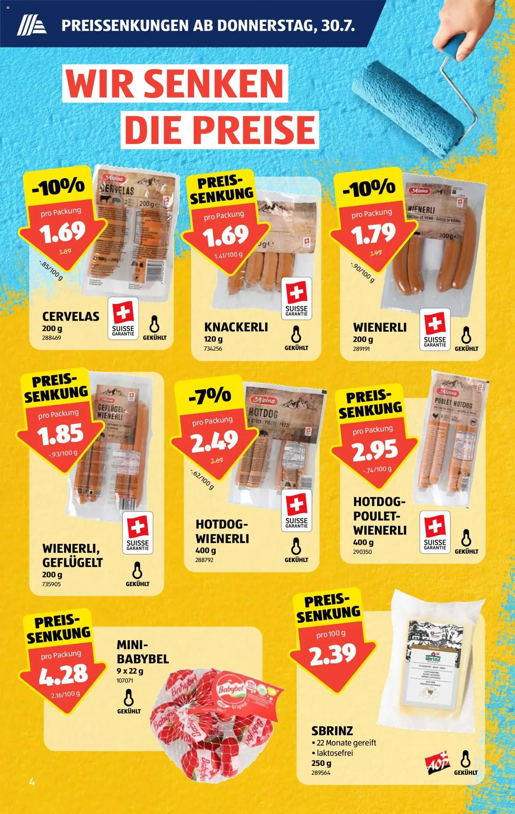 Aldi aktionen - Gültiger Prospekt ab 30.07.2026, Seite 4 von insgesamt 43