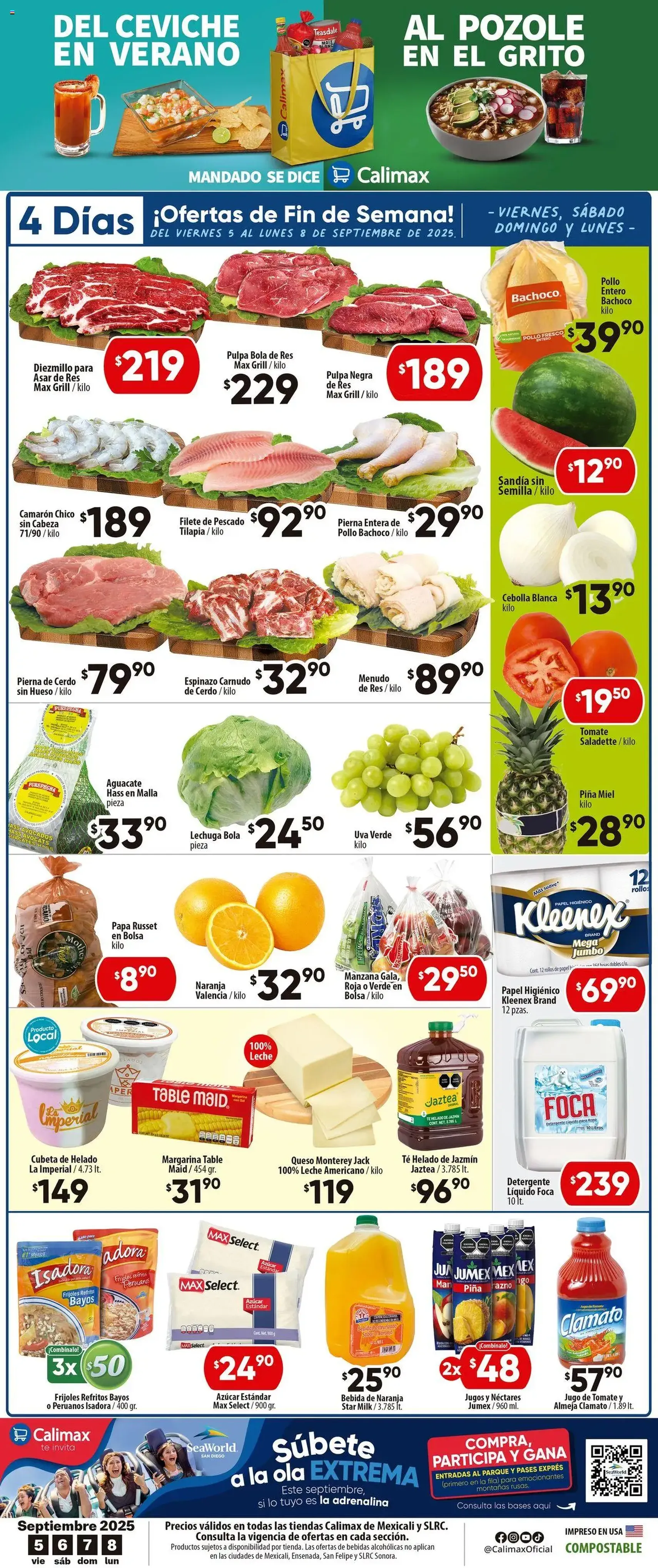 Calimax - Folleto Mexicali - folleto válido desde 05/09/2025 página 1 de 6