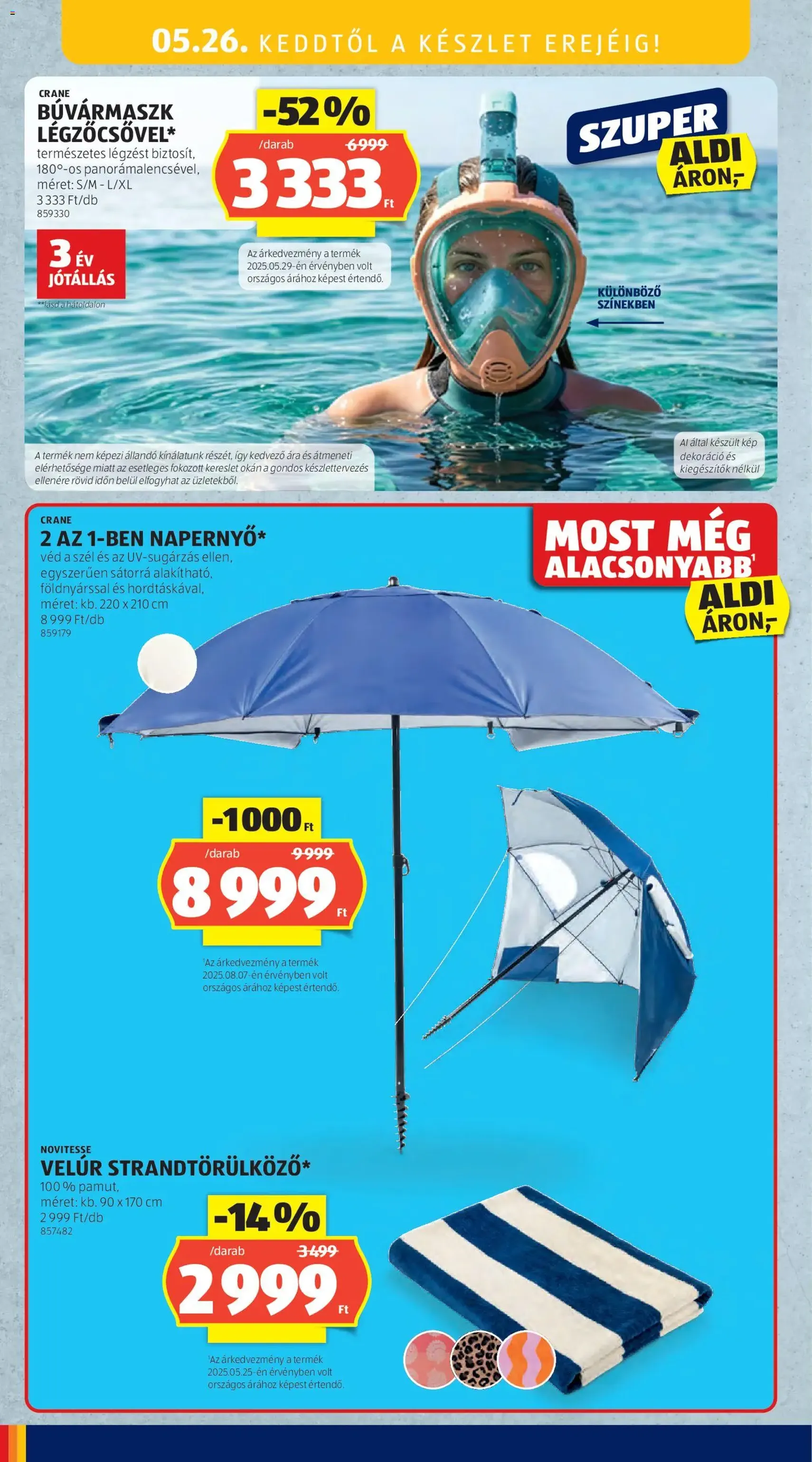 Aldi akciós újság - 2026.05.21. érvényes szórólap 54 oldal 65 oldalból