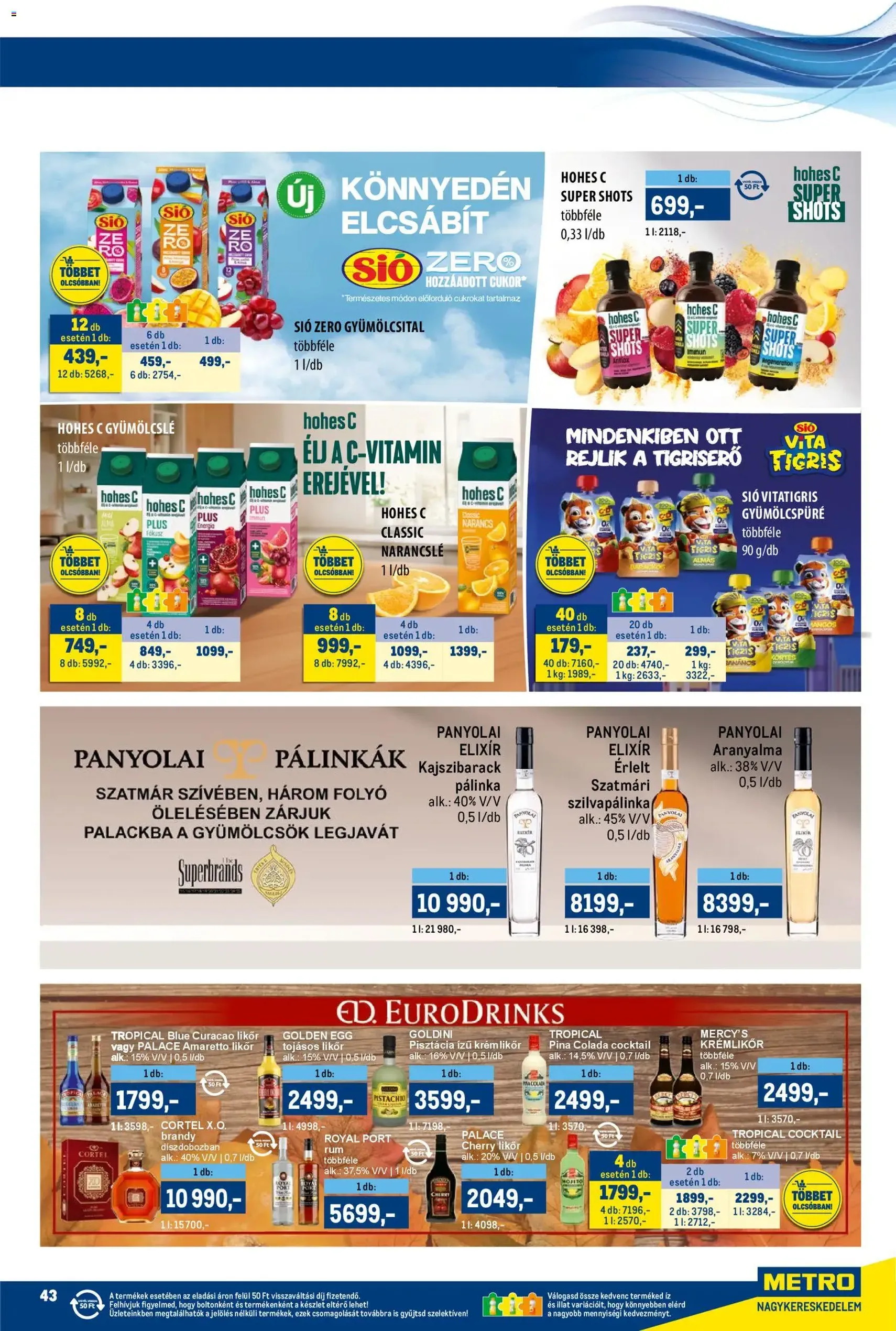 Metro Akciós újság - 2025.11.15. érvényes szórólap 43 oldal 55 oldalból