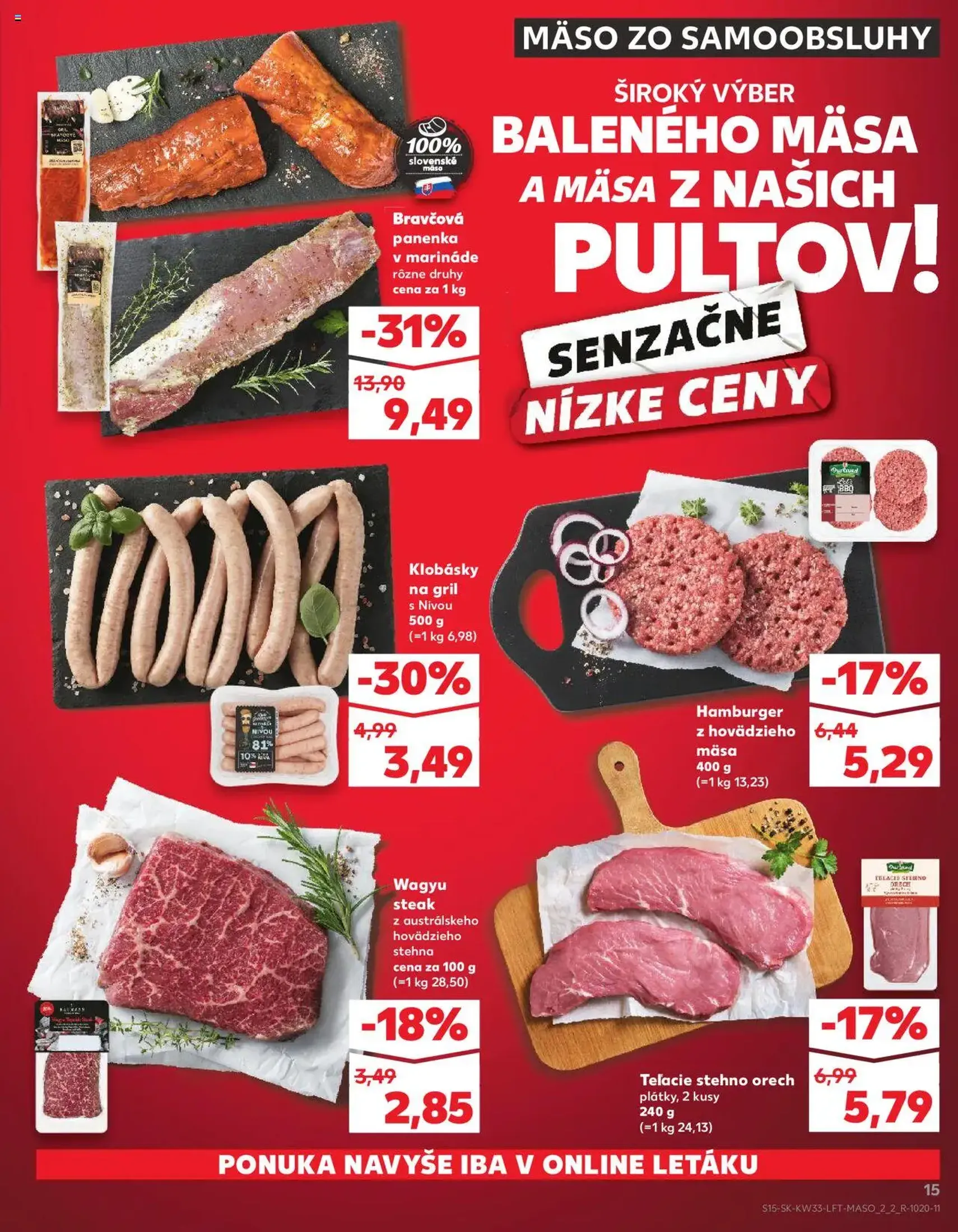 Kaufland Bratislava-Dúbravka - platný leták od 14.08.2025 strana 15 z 76