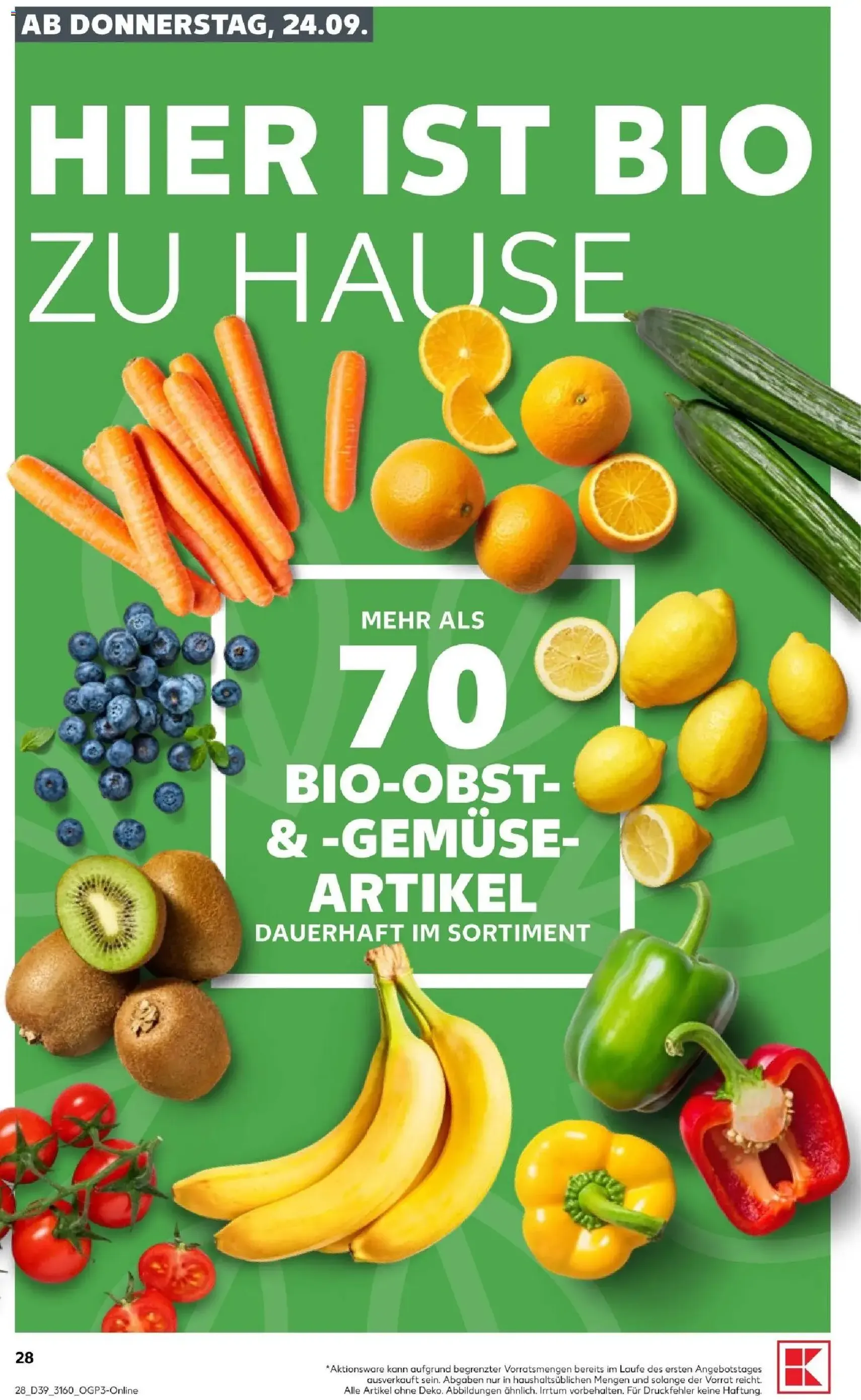 Kaufland Prospekt - Gültiger Prospekt ab 24.09.2026, Seite 28 von insgesamt 72
