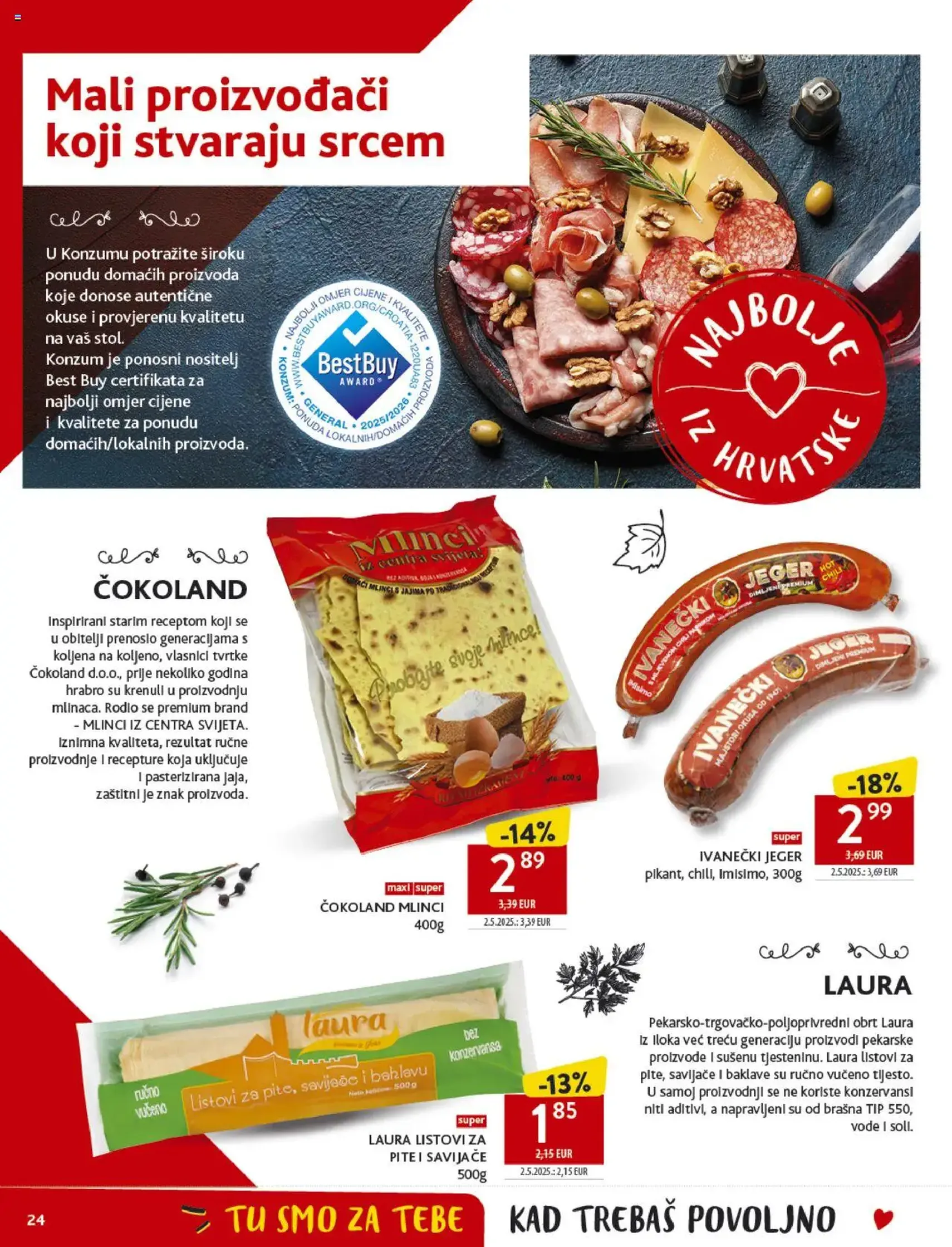 Konzum HR Akciós újság - 2025.09.10. érvényes szórólap 24 oldal 51 oldalból