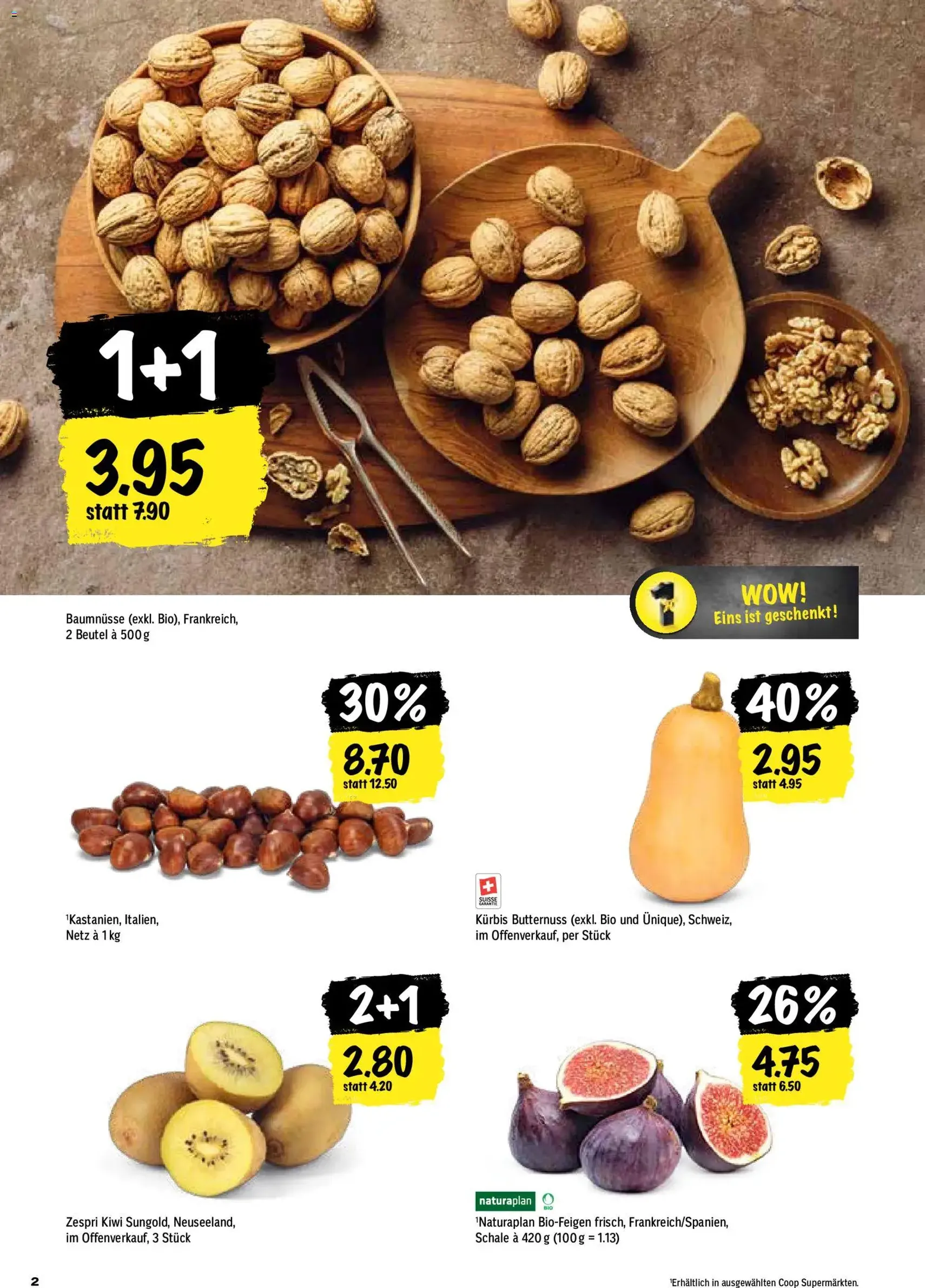Coop aktionen - Gültiger Prospekt ab 24.09.2026, Seite 2 von insgesamt 24