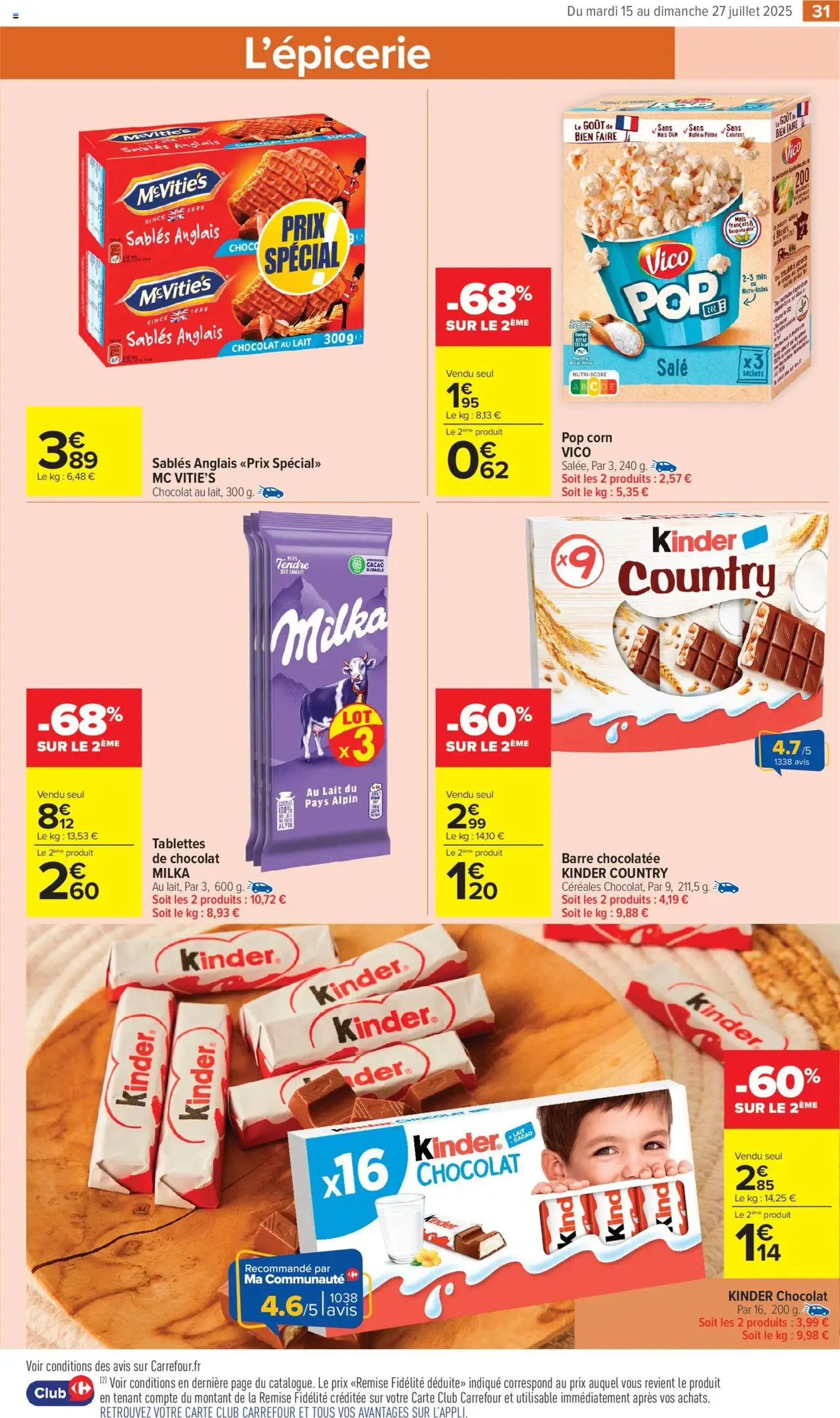 Carrefour Market catalogue semaine 29 - brochure valable à partir du 15/07/2025, page 33 sur 54 Carrefour Market catalogue semaine 29 - brochure valable à partir du 15/07/2025, page 33 sur 54