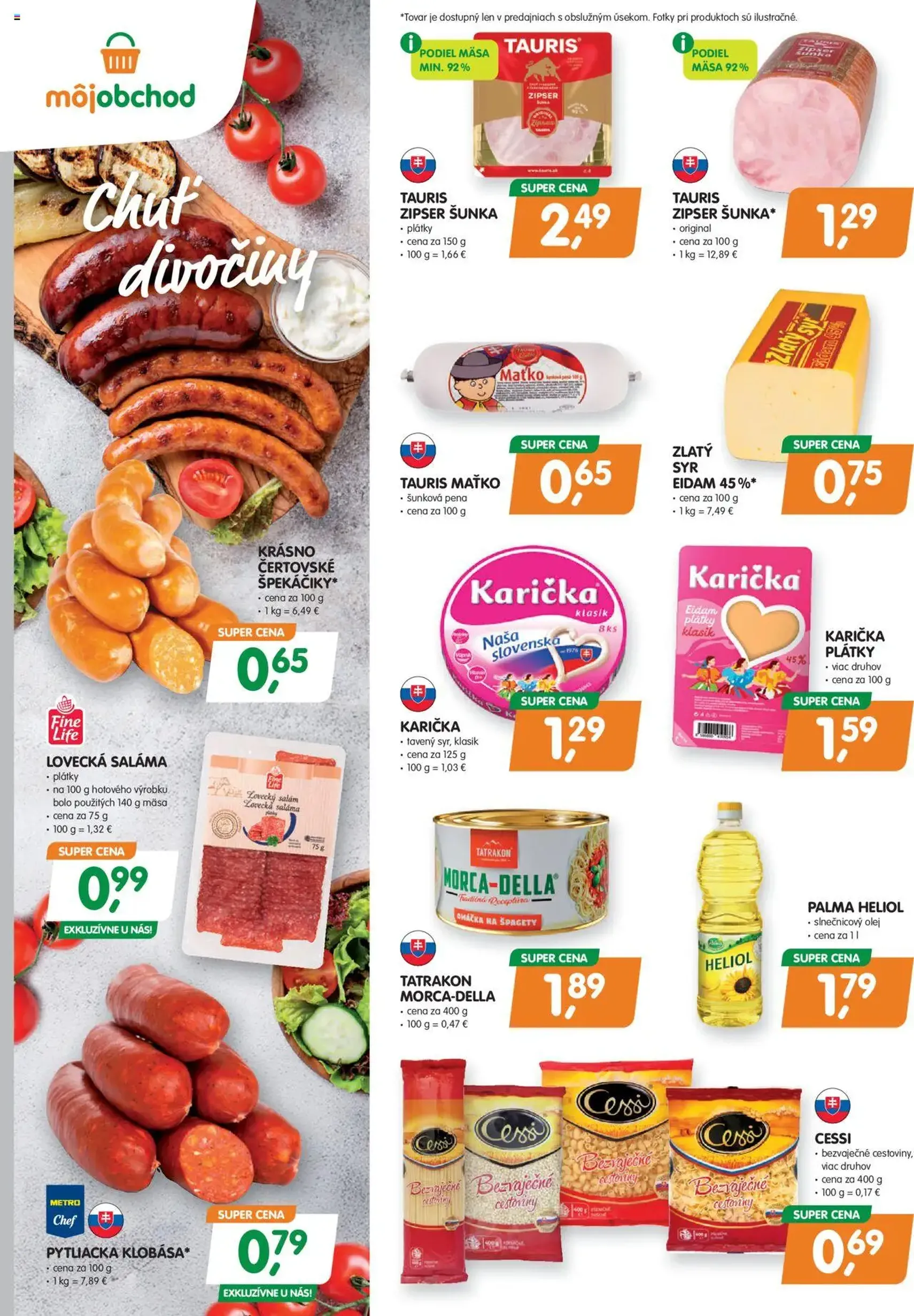 Môj obchod leták - platný leták od 18.07.2025 strana 2 z 4