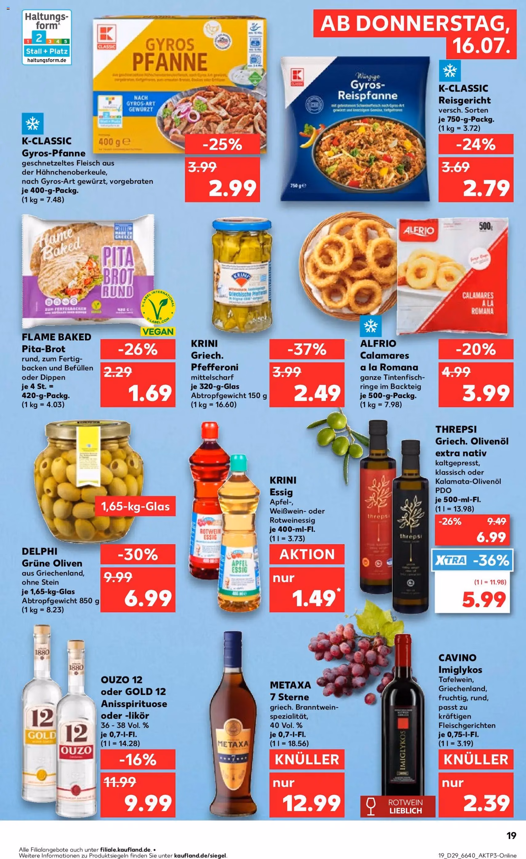 Kaufland Prospekt - Gültiger Prospekt ab 16.07.2026, Seite 19 von insgesamt 56