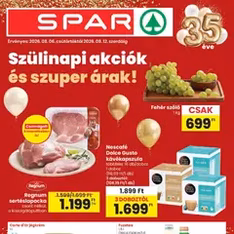 Spar akciós újság - szórólap előnézete érvényes 2026.08.06. -tól