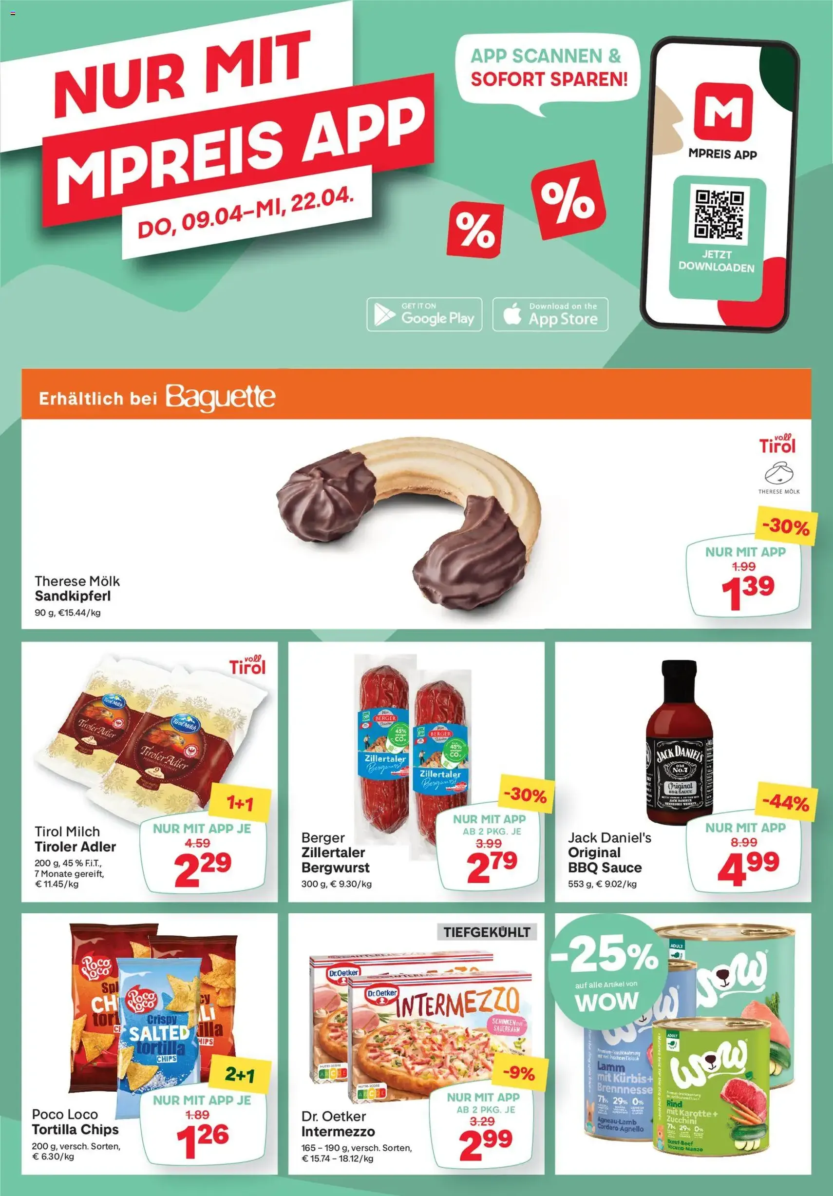 MPREIS Flugblatt - Gültiger Prospekt ab 09.04.2026, Seite 13 von insgesamt 17